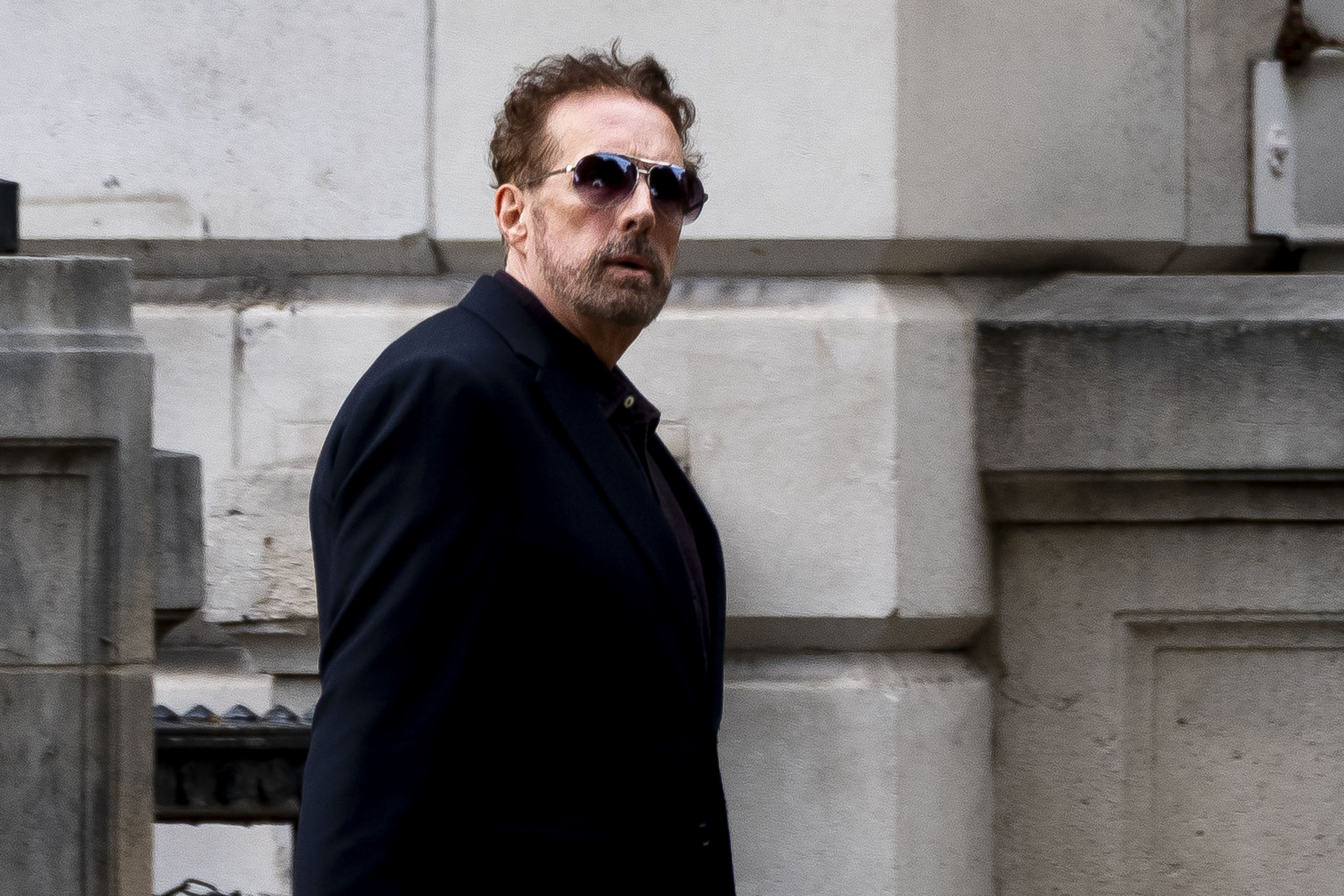 Christopher Brain outside court on Thursday