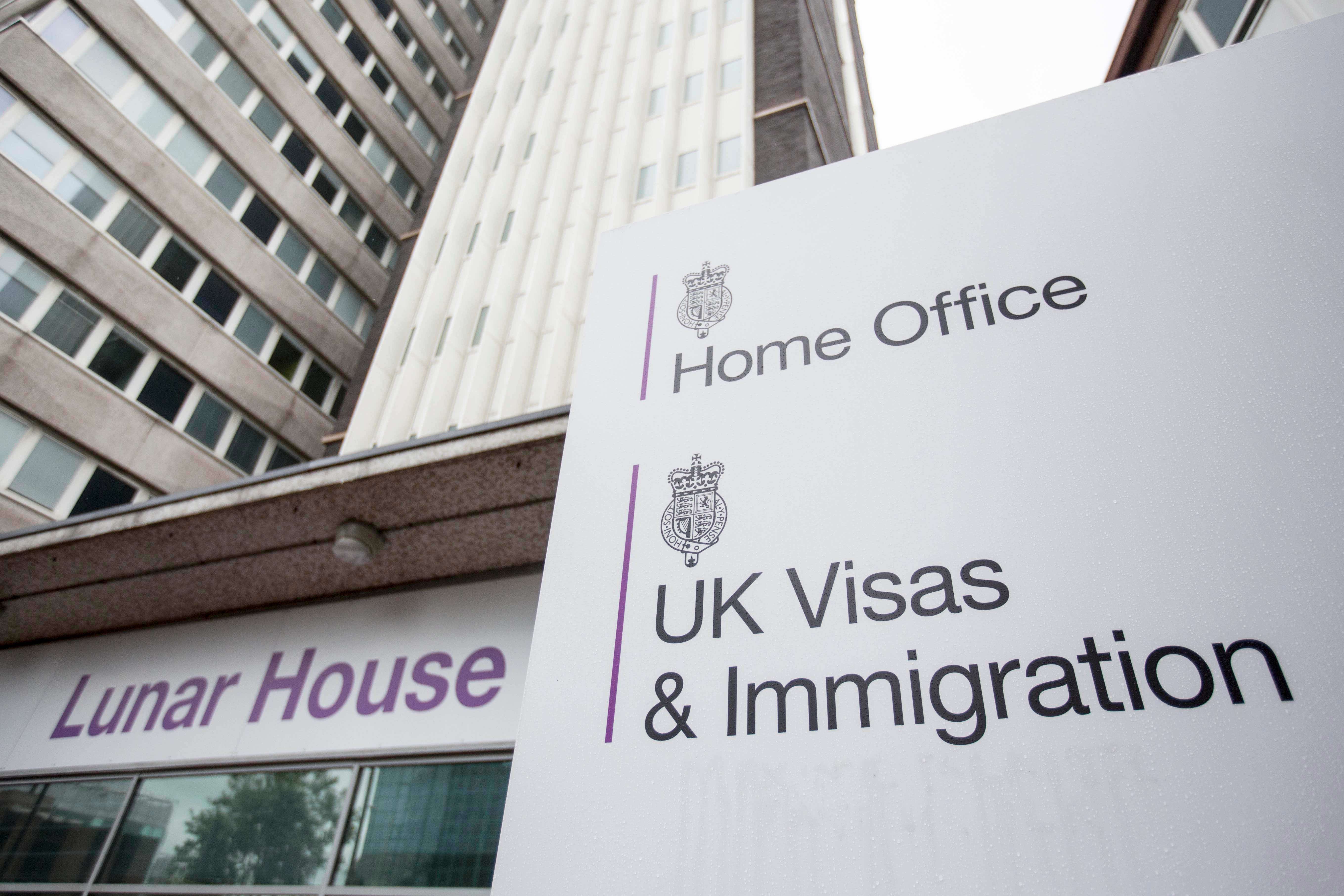 Changes in legal migration rules are likely to have contributed to a steep drop in people arriving in the UK on visas (Rick Findler/PA)