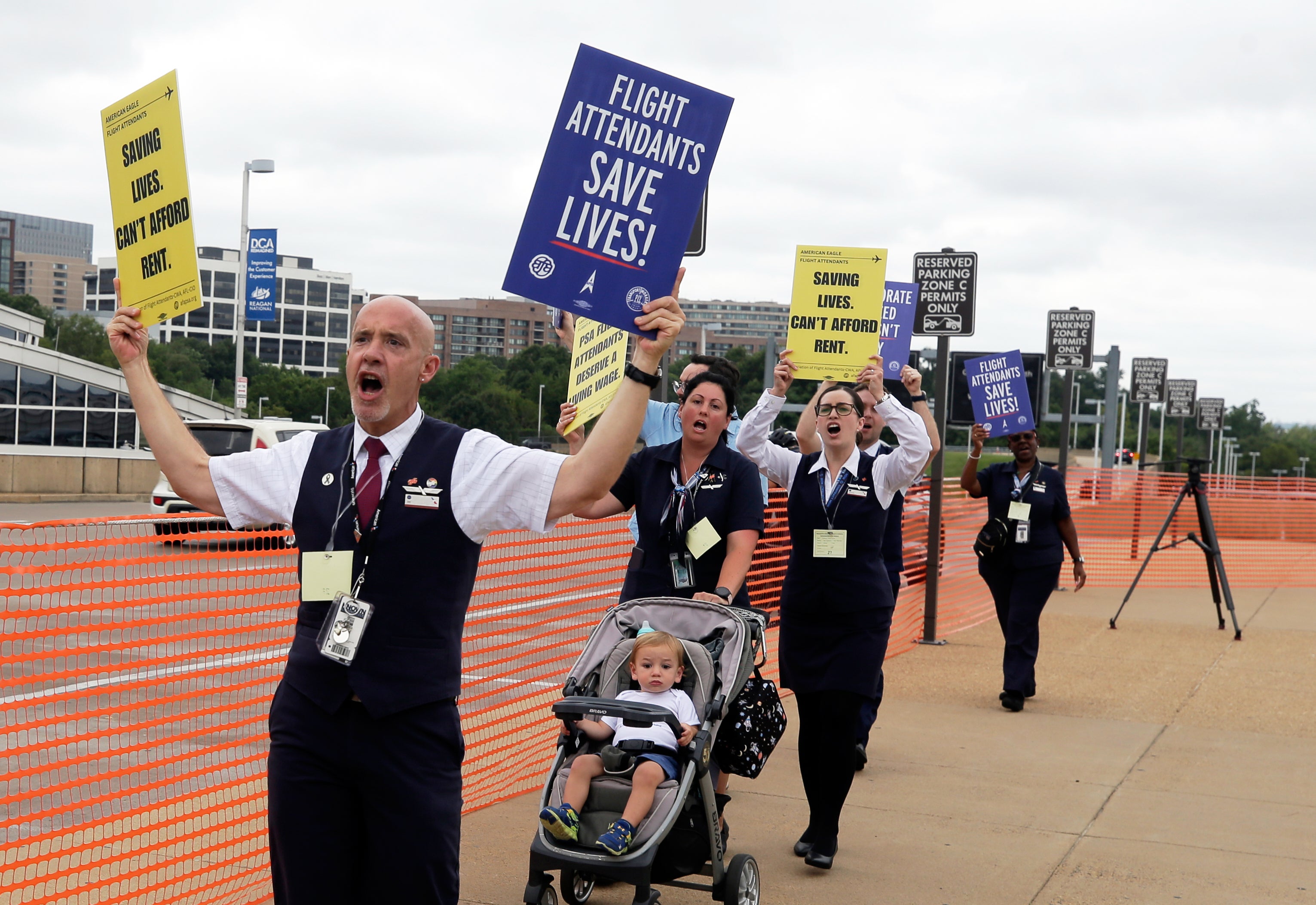 Frustrated Flight Attendants