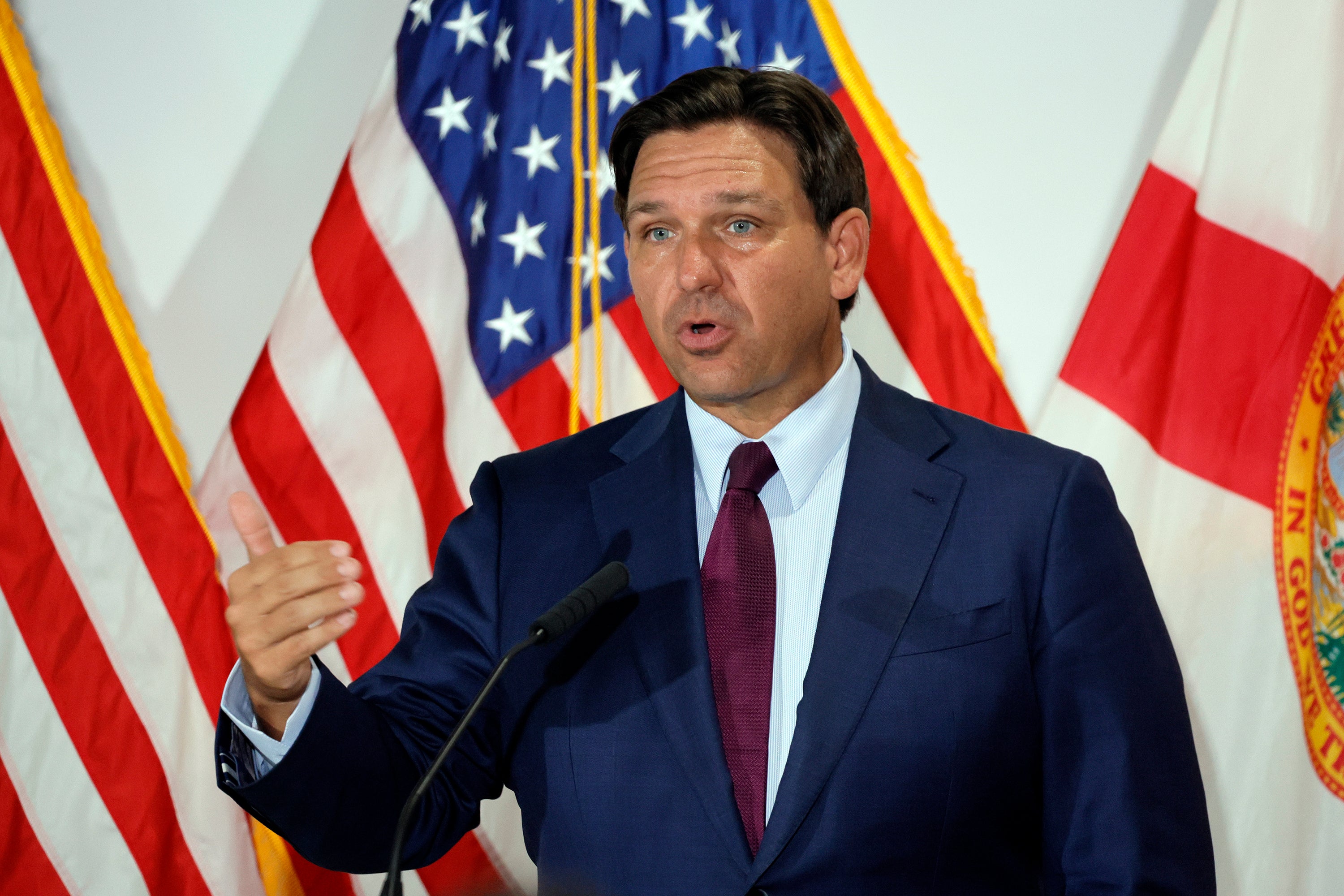 Governor Ron DeSantis defended the move, claiming roads could not be ‘commandeered for political purposes’ despite approving name changes recognizing Trump and Rush Limbaugh. The crosswalk was approved by during the administration of previous Republican Governor Rick Scott