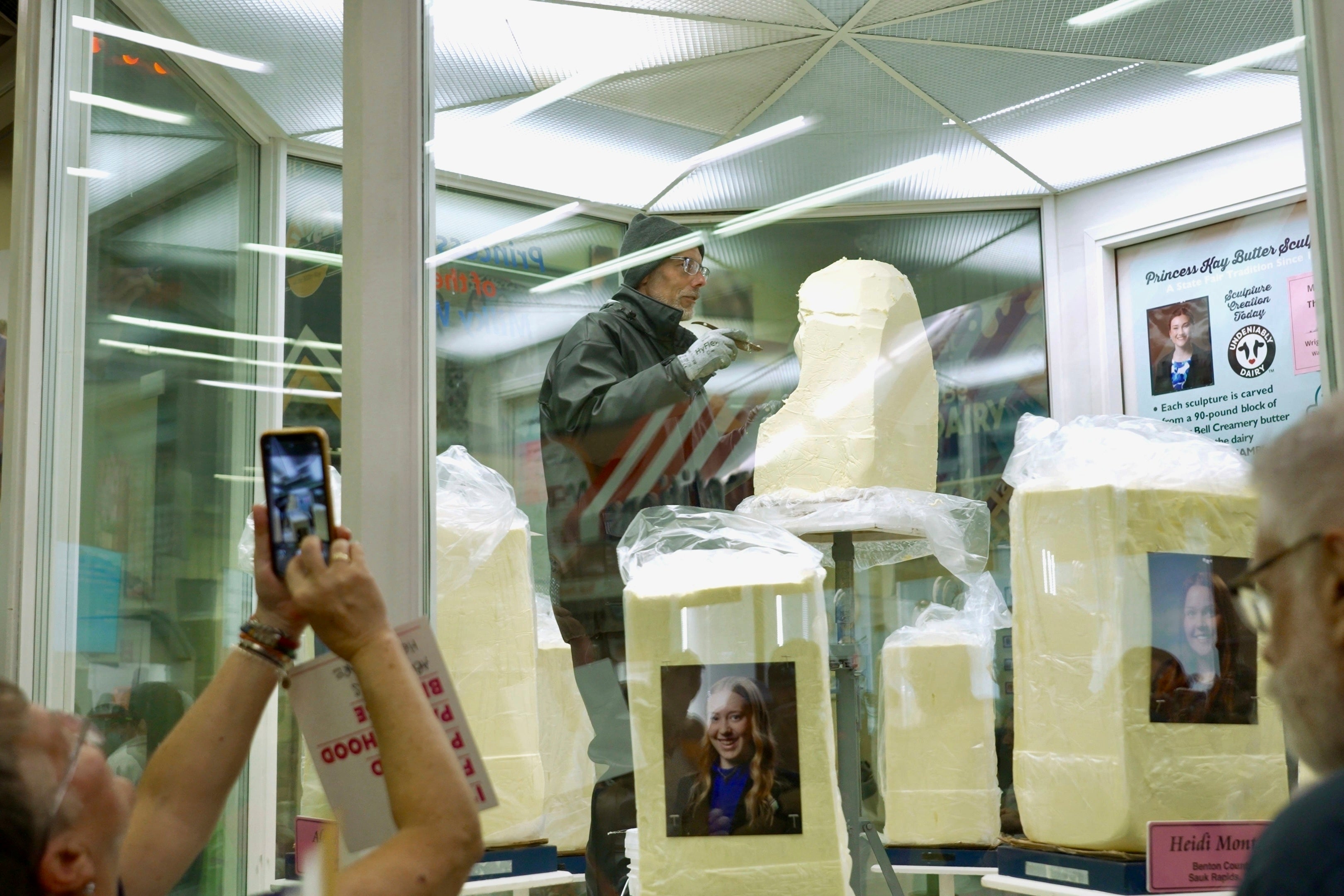 Princess Butter Sculpture Minnesota