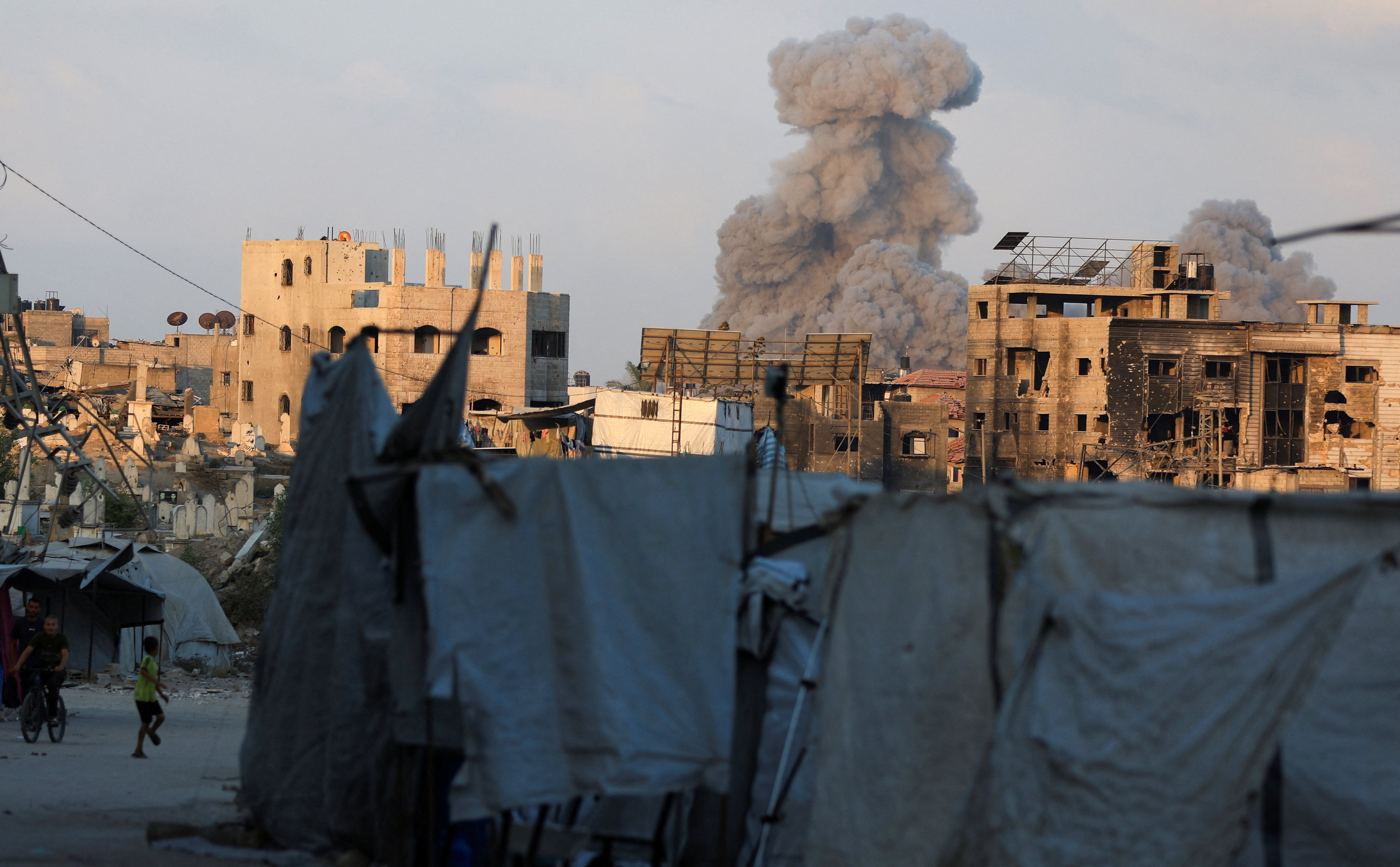 Israel has launched its ground offensive on Gaza City, the first part of its plans to seize military control of the territory