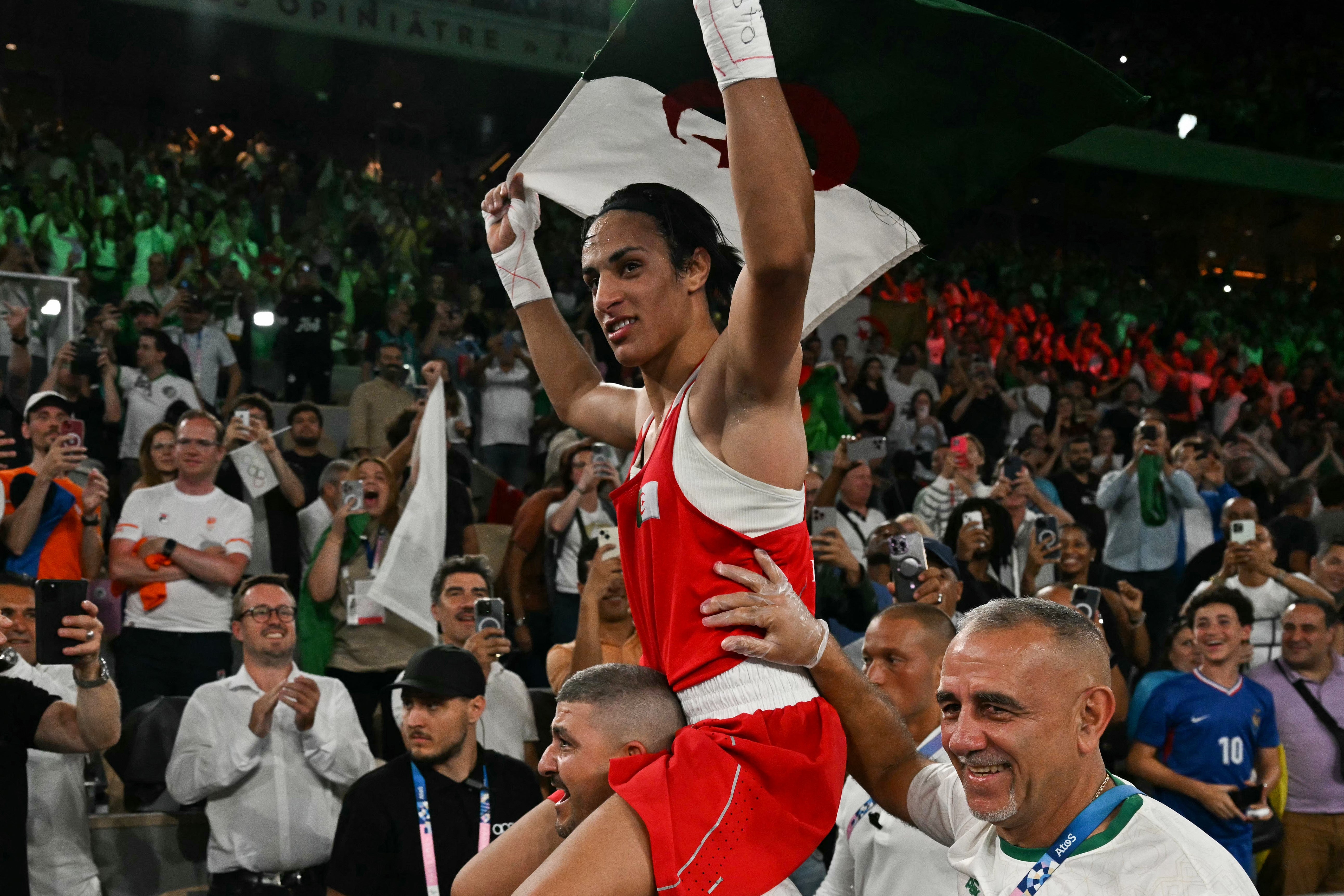 Imane Khelif hits out at her former boxing manager over ‘malicious’ claims