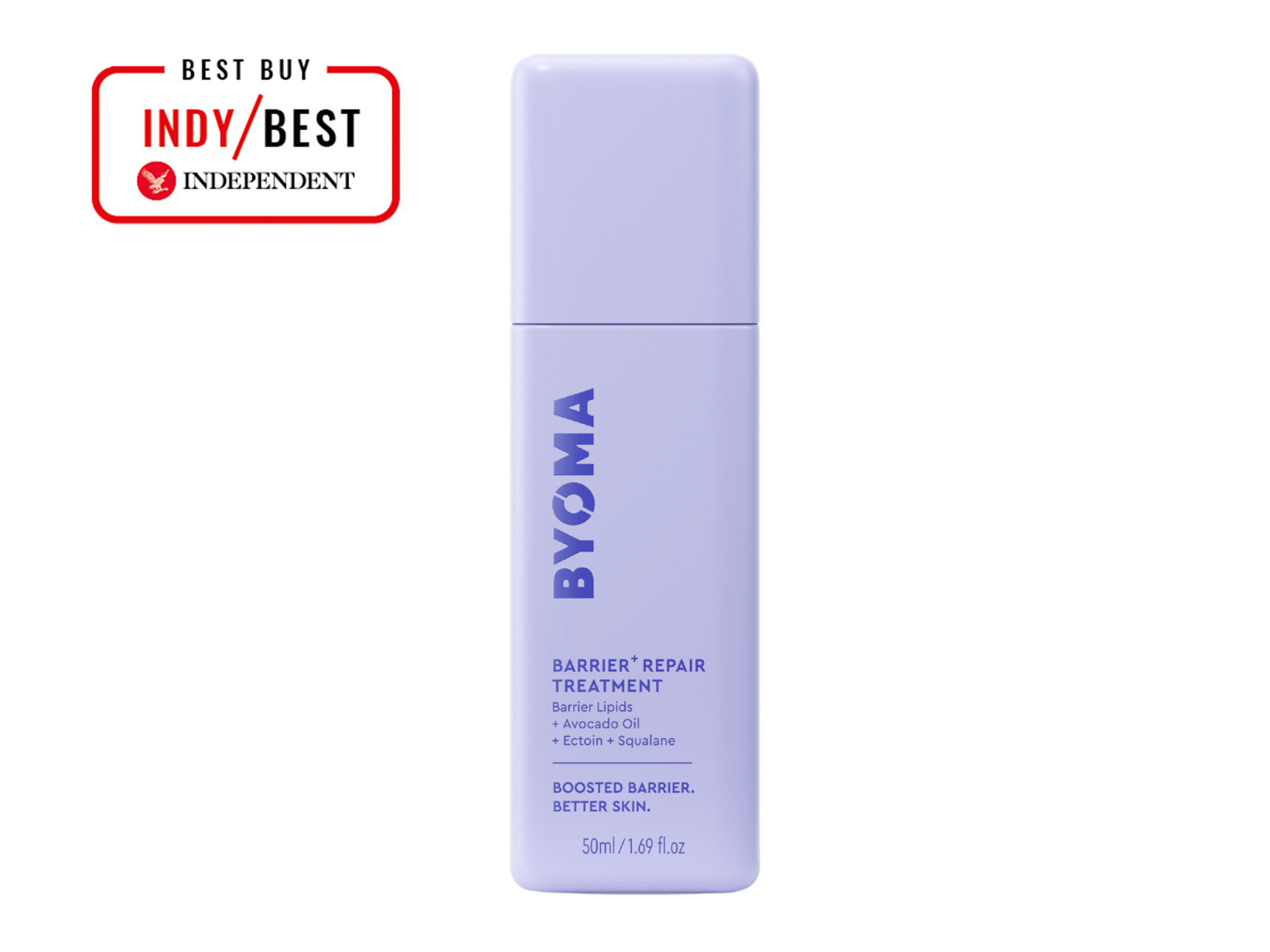 Best moisturiser for dry skin IndyBest review Byoma barrier+ repair treatment