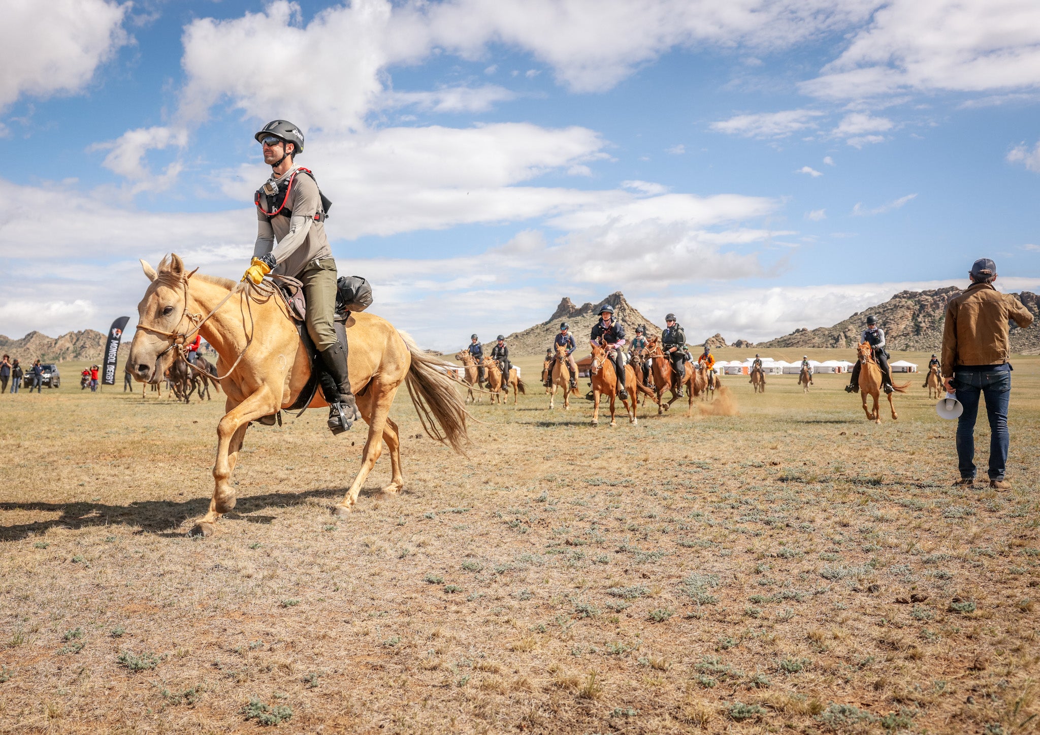 The Mongol Derby has been running for 16 years, but the idea for the race harks back to 1224, when Genghis Khan set up the world’s first long-distance postal transmission system