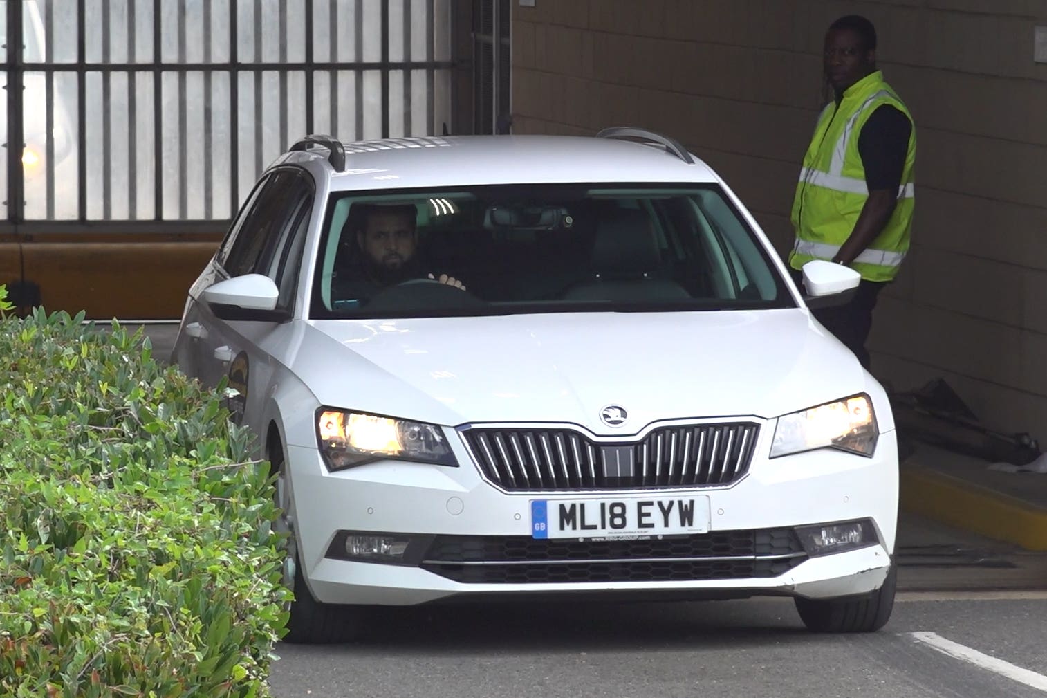 It is understood Lucy Connolly left prison in a white taxi on Thursday (Sam Russell/PA)