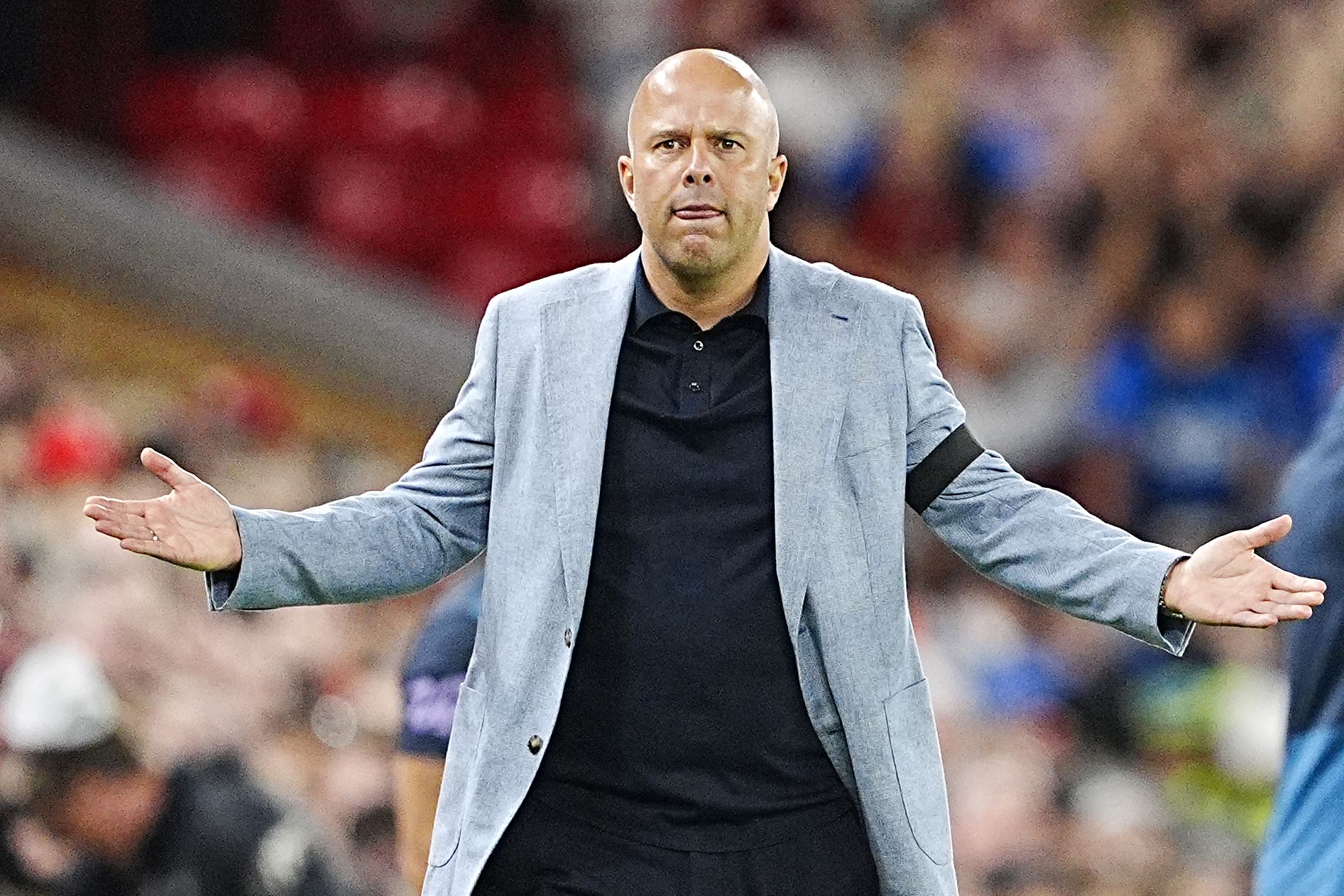 Liverpool head coach Arne Slot admits their high standards means criticism is expected (Peter Byrne/PA)