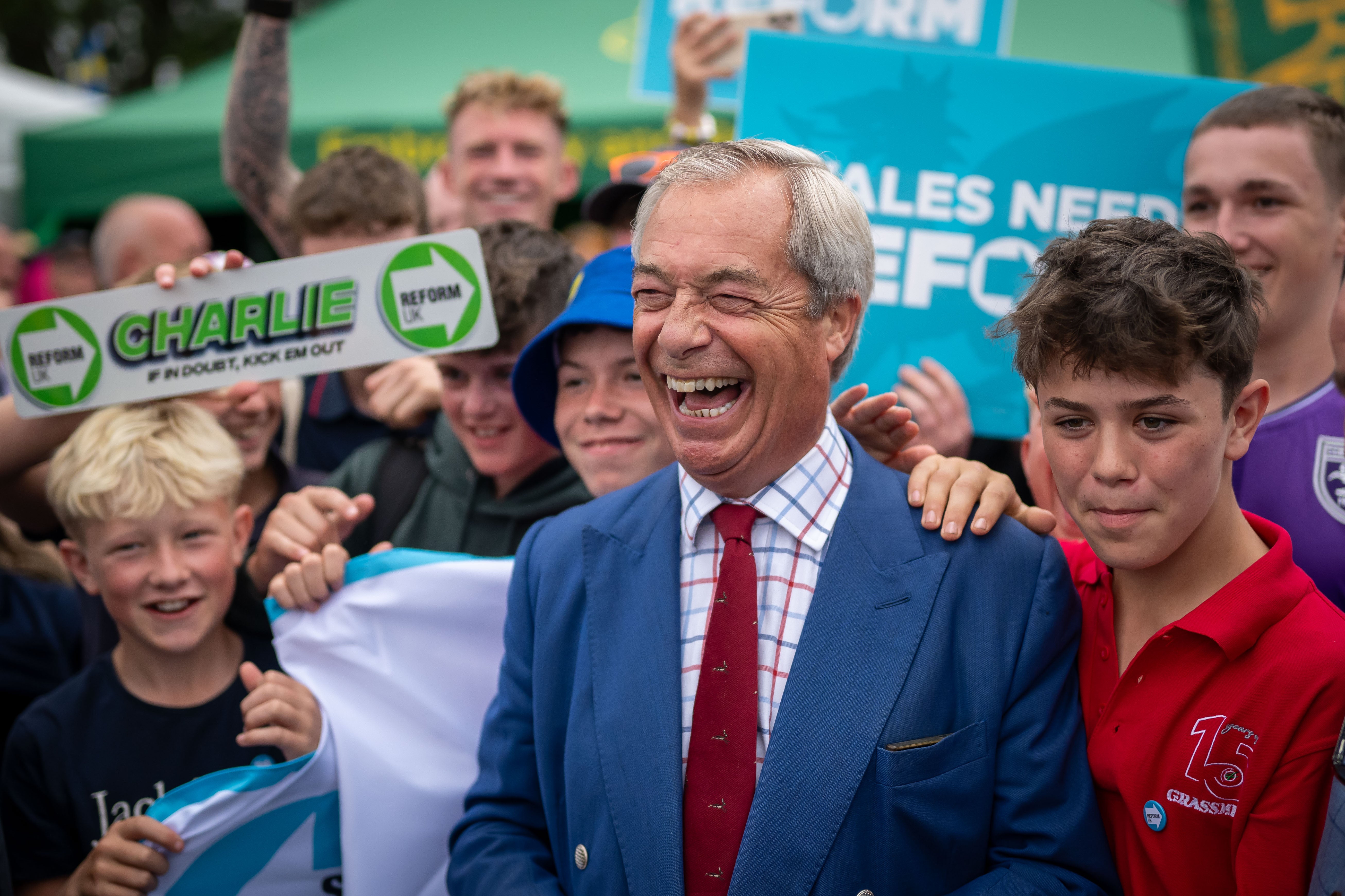 Nigel Farage’s popularity with young men is beginning to worry the mainstream political parties