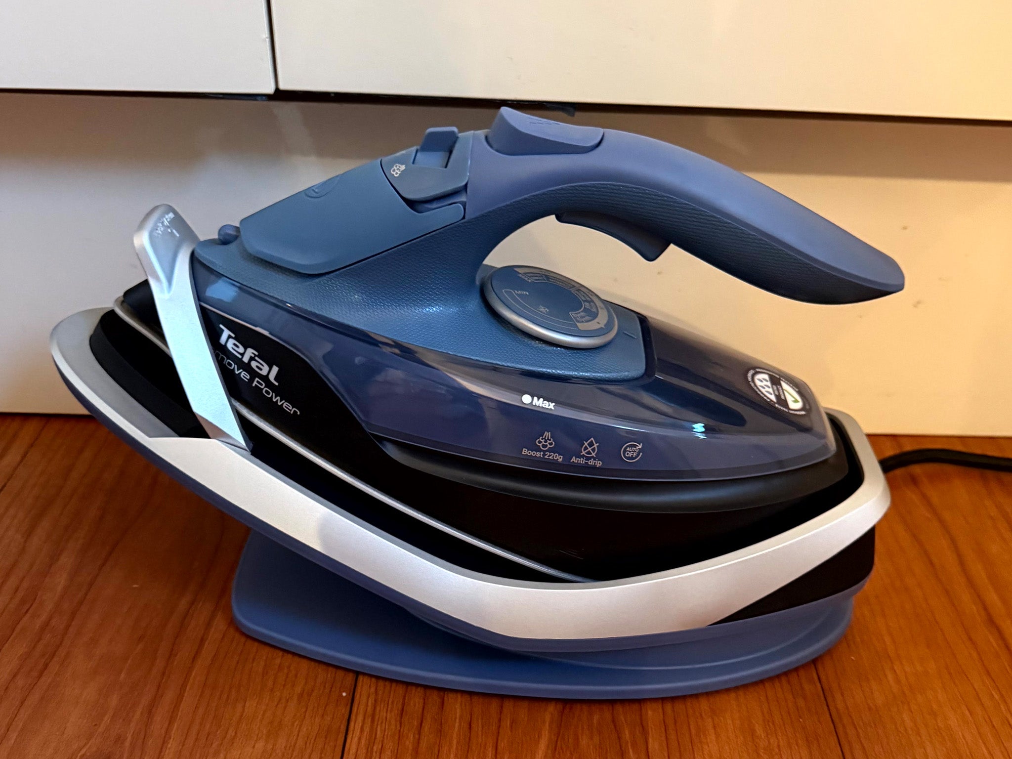 Irons tend to be heavier than handheld steam cleaners