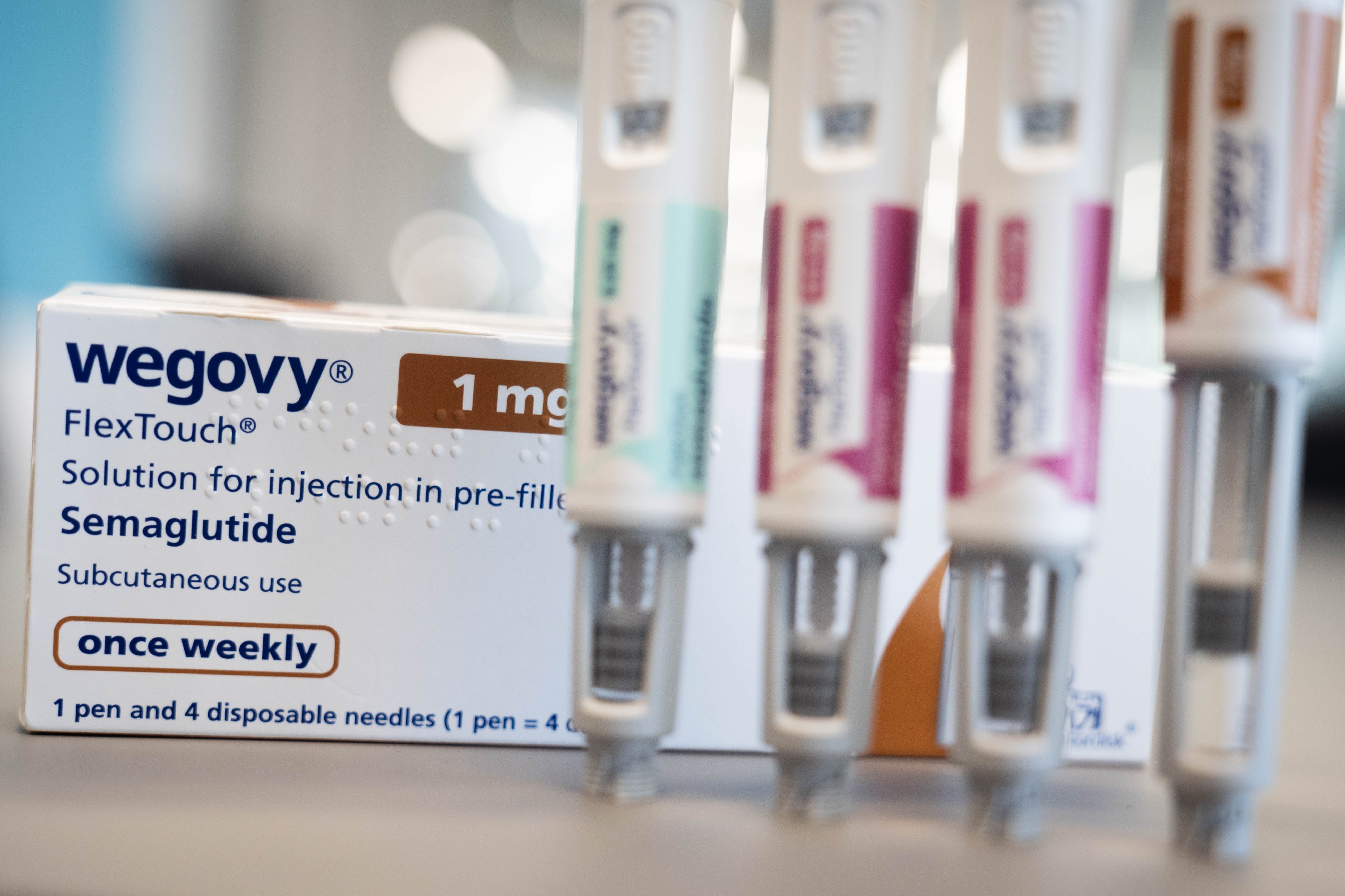 Wegovy is the brand name for a drug called Semaglutide, which is part of a group of drugs called GLP-1 agonists (James Manning/PA)