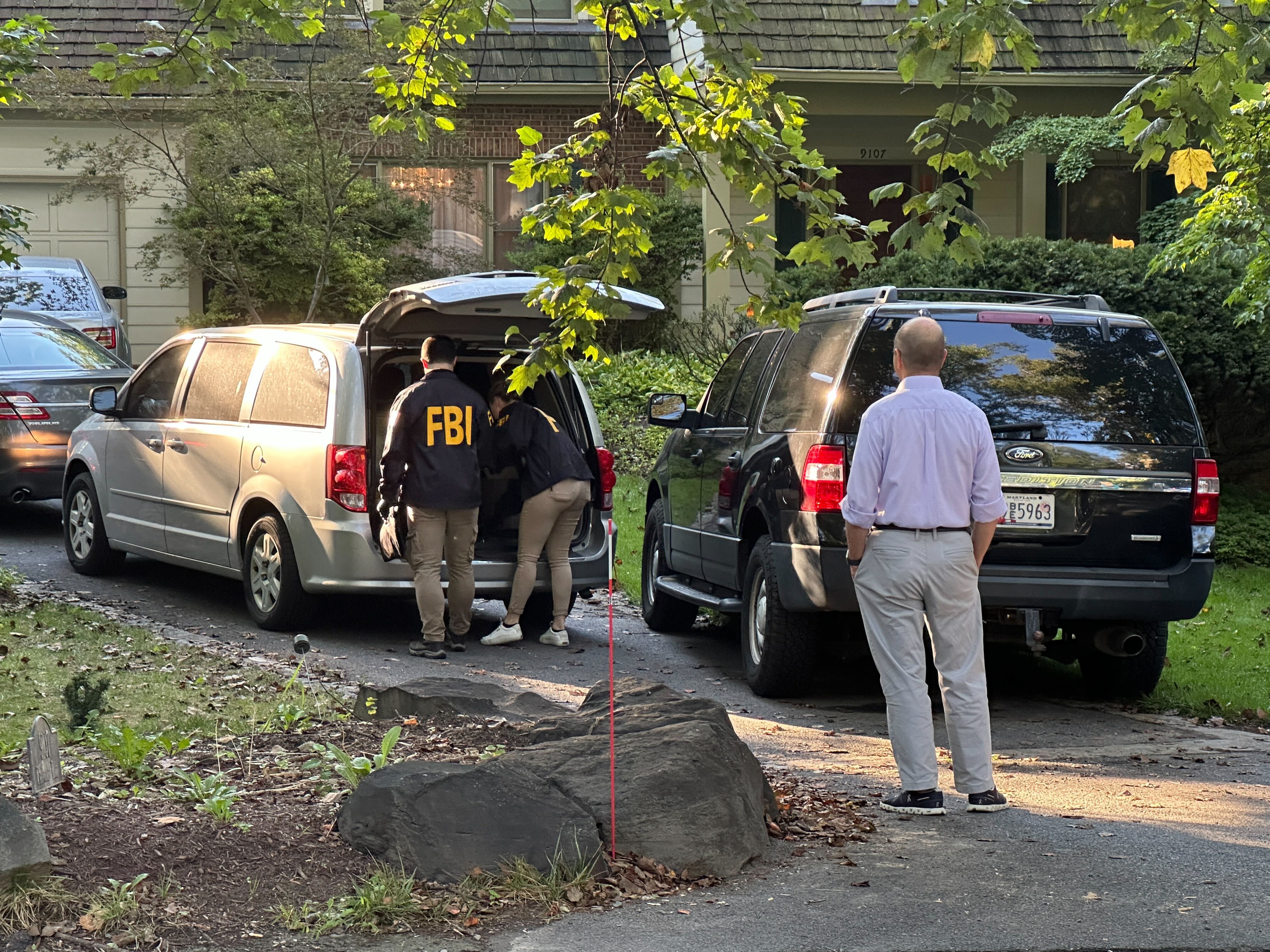 It’s unclear what information the agents were after or what they took from Bolton’s home