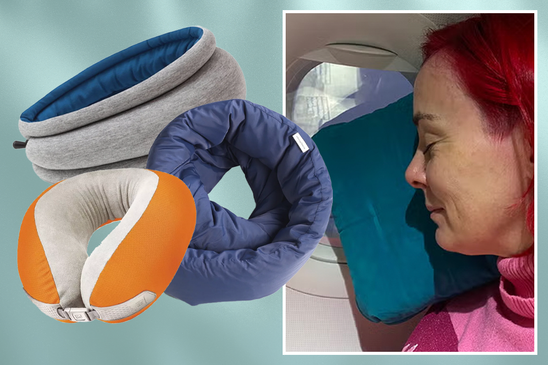 12 best travel pillows, tested on flights and train journeys