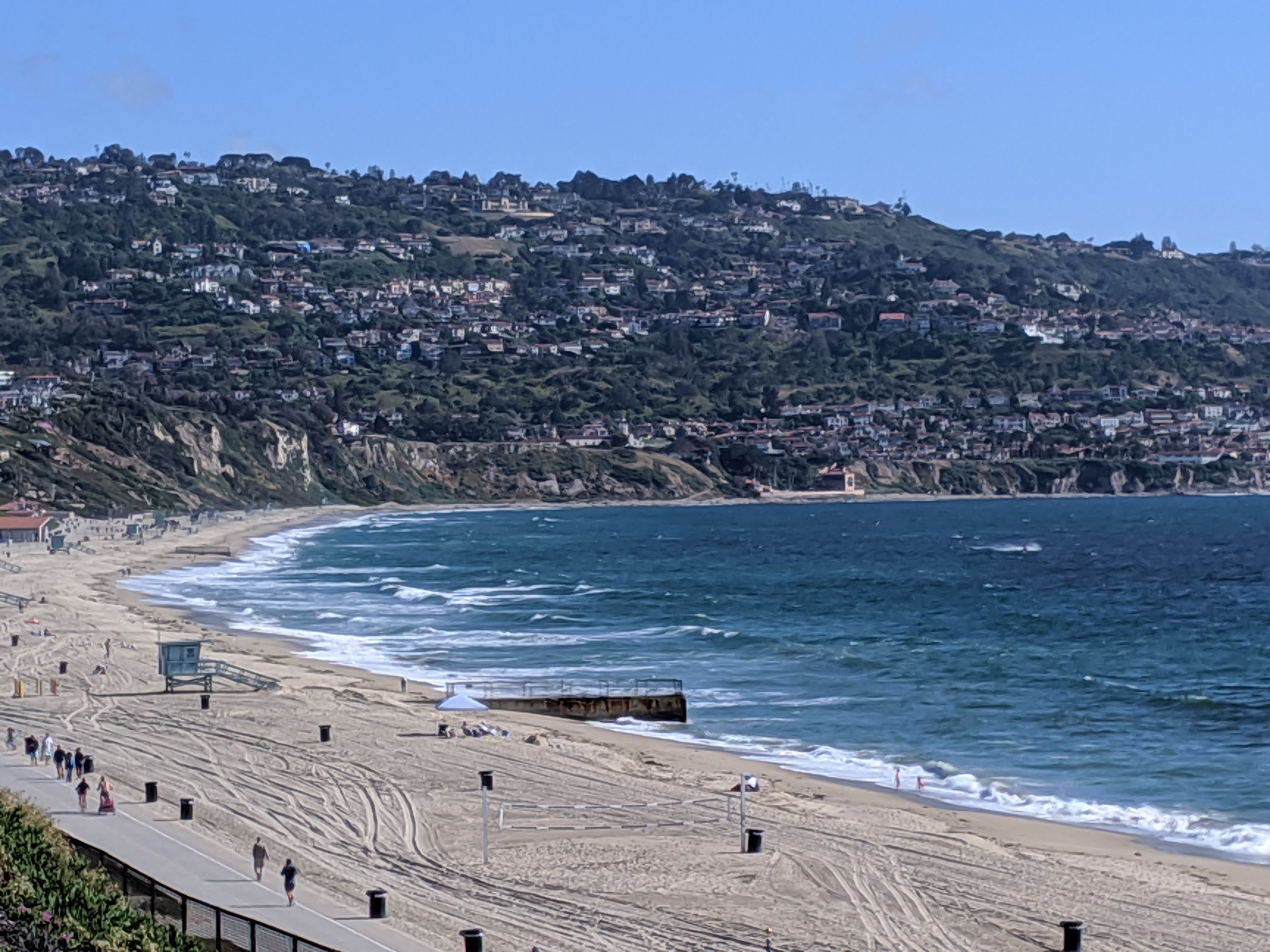 Torrance Beach in LA County's South Bay has a laidback local vibe