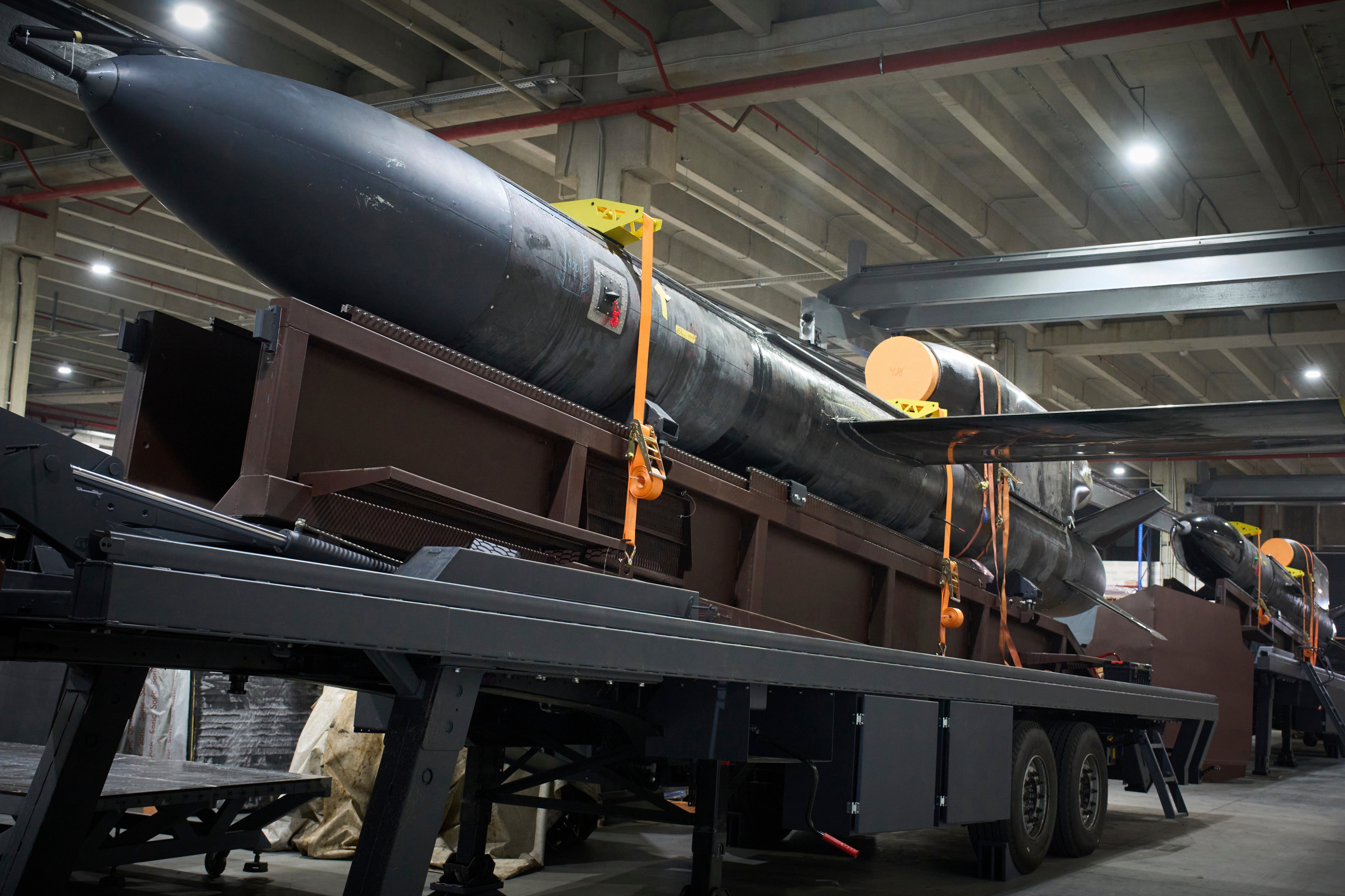 The missile can carry a warhead weighing more than one tonne