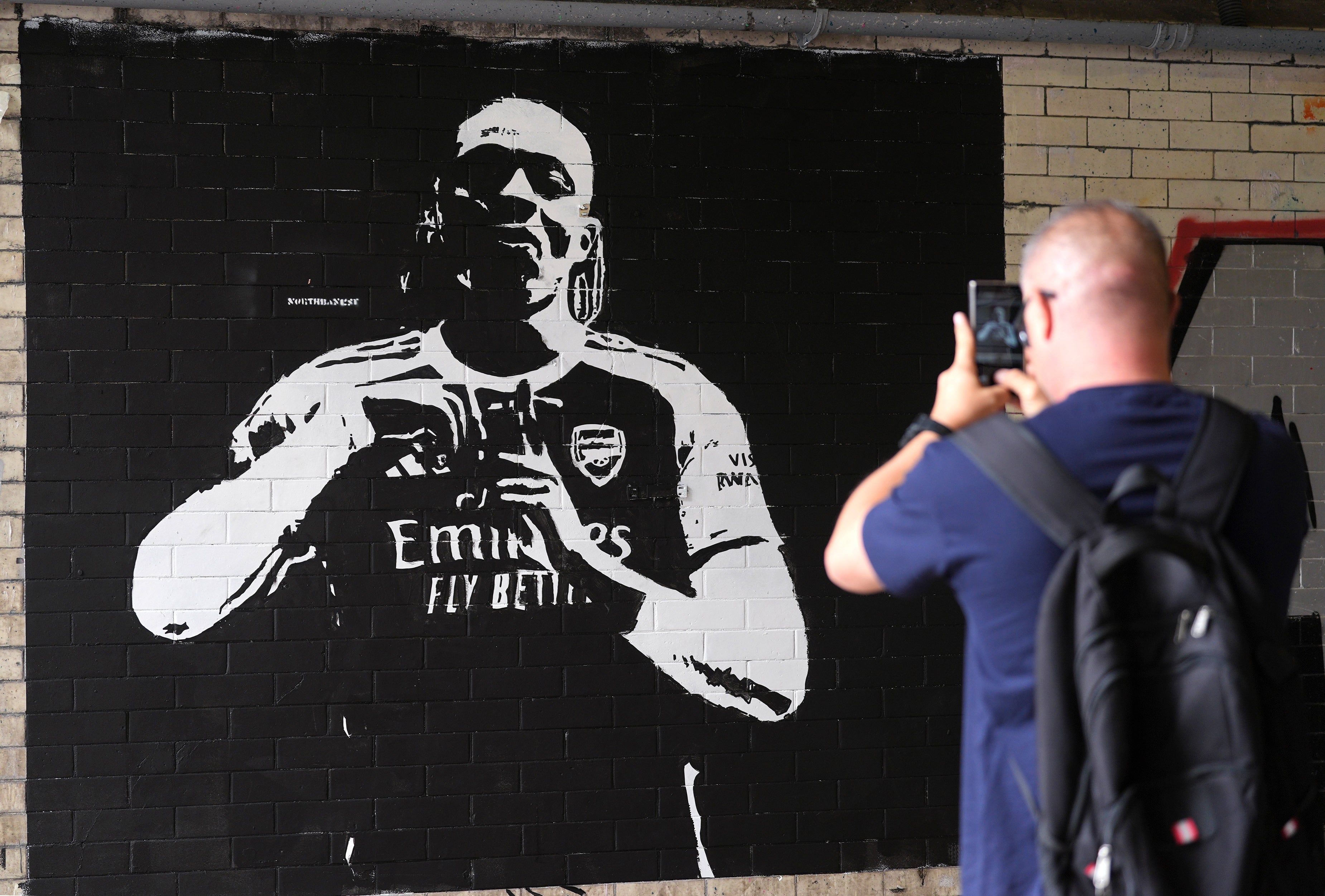 Eze mural has appeared already