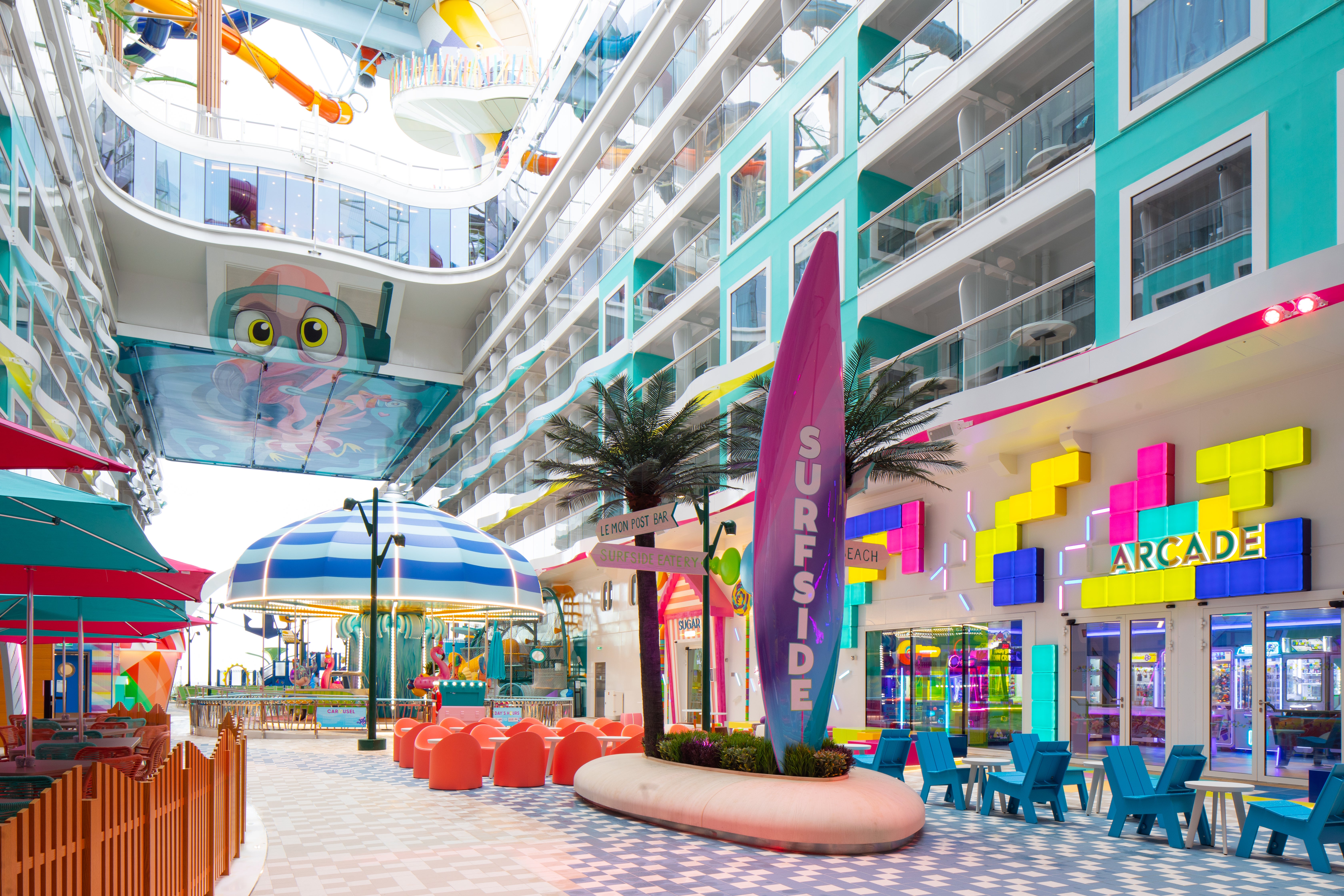 Surfside is the family zone on board