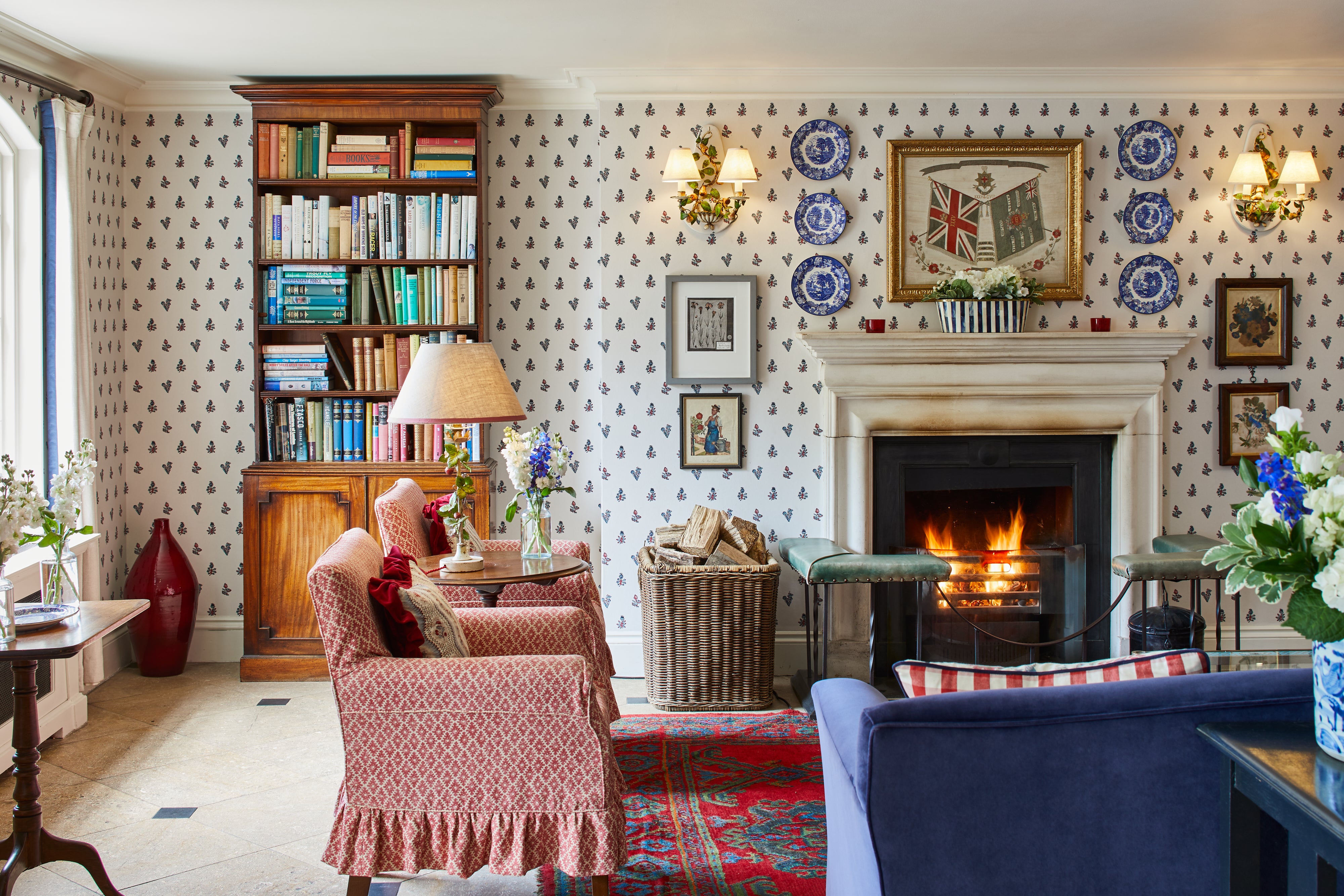 The hotel reception at the Goodwood Estate