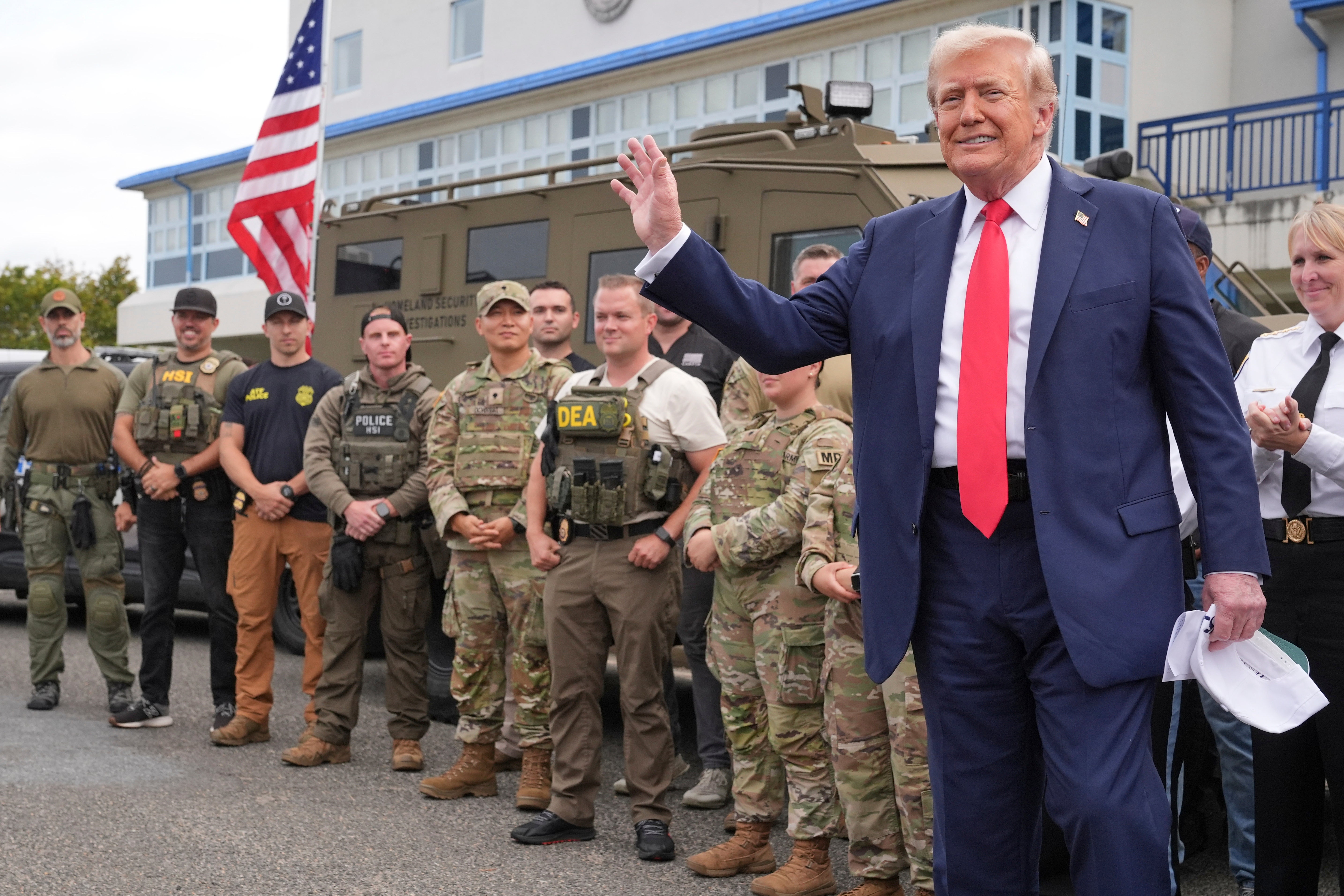 Chicago, New York and Baltimore are among some of the targets on Trump’s hit list following his federal takeover of Washington, D.C. last month, where National Guard troops were deployed on the streets to tackle what he called “out of control crime.”