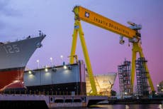 One dead after gunman opens fire at Navy shipbuilding yard, authorities say