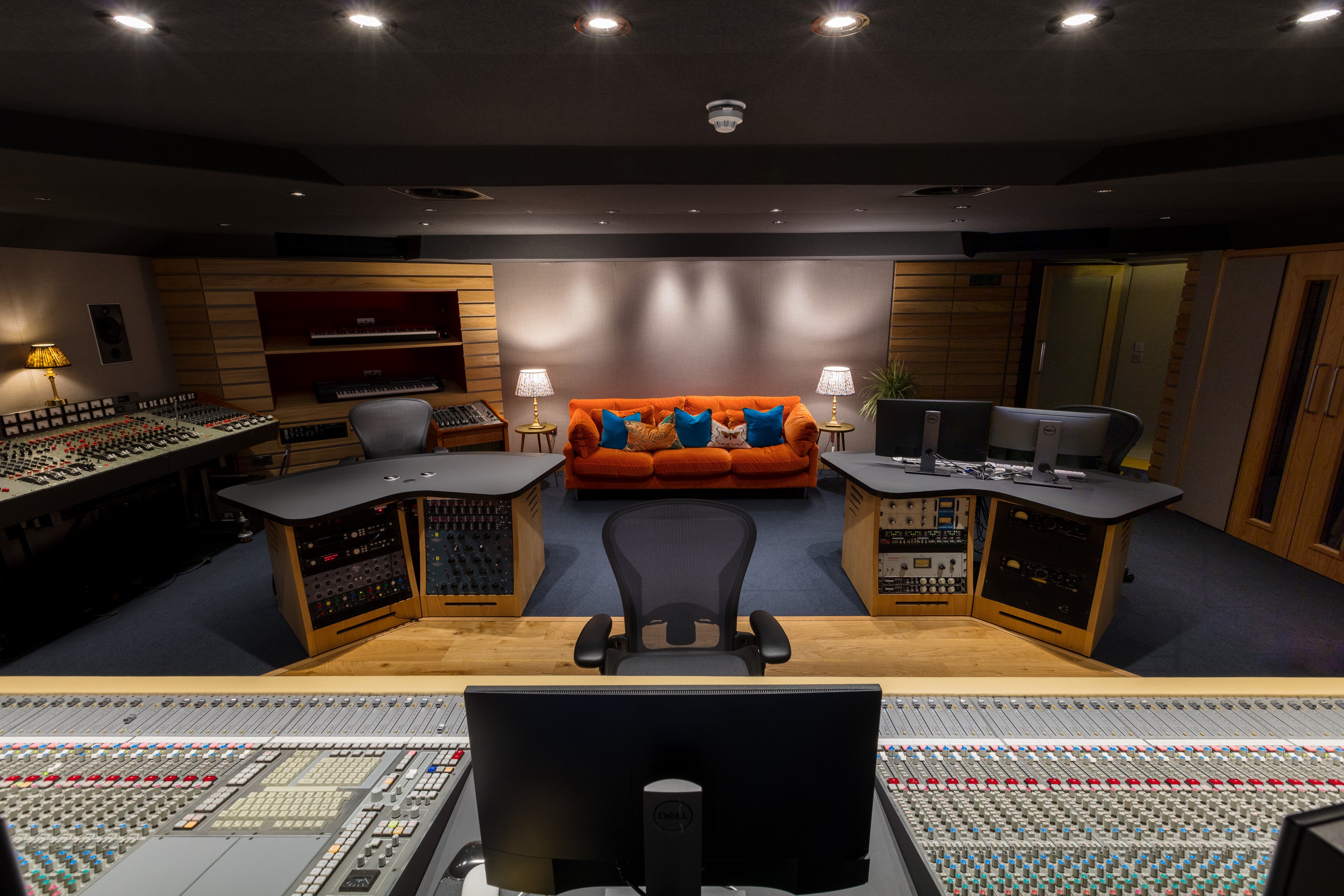 The control room of Abbey Road Studios Studio Three is also used by artists to record in
