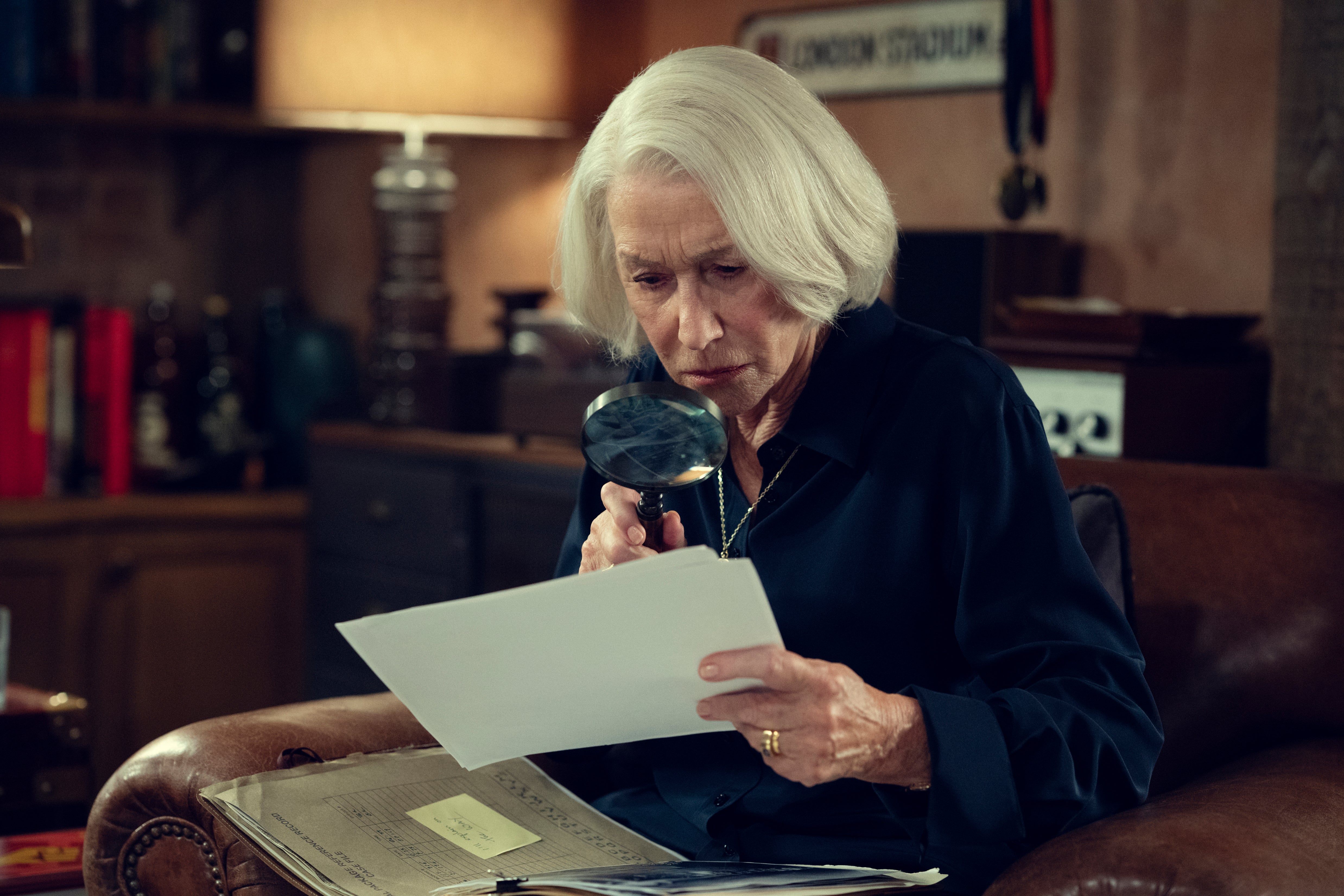 Dame Helen Mirren in ‘The Thursday Murder Club’
