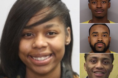 Two years after a pregnant woman was found shot dead, police say they have arrested her killers