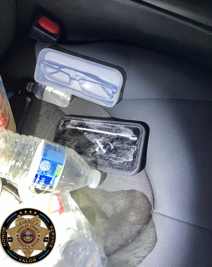 Police say the man offered to sell drugs to the Castle Pines fast food worker at the drive-thru window in exchange for his meal