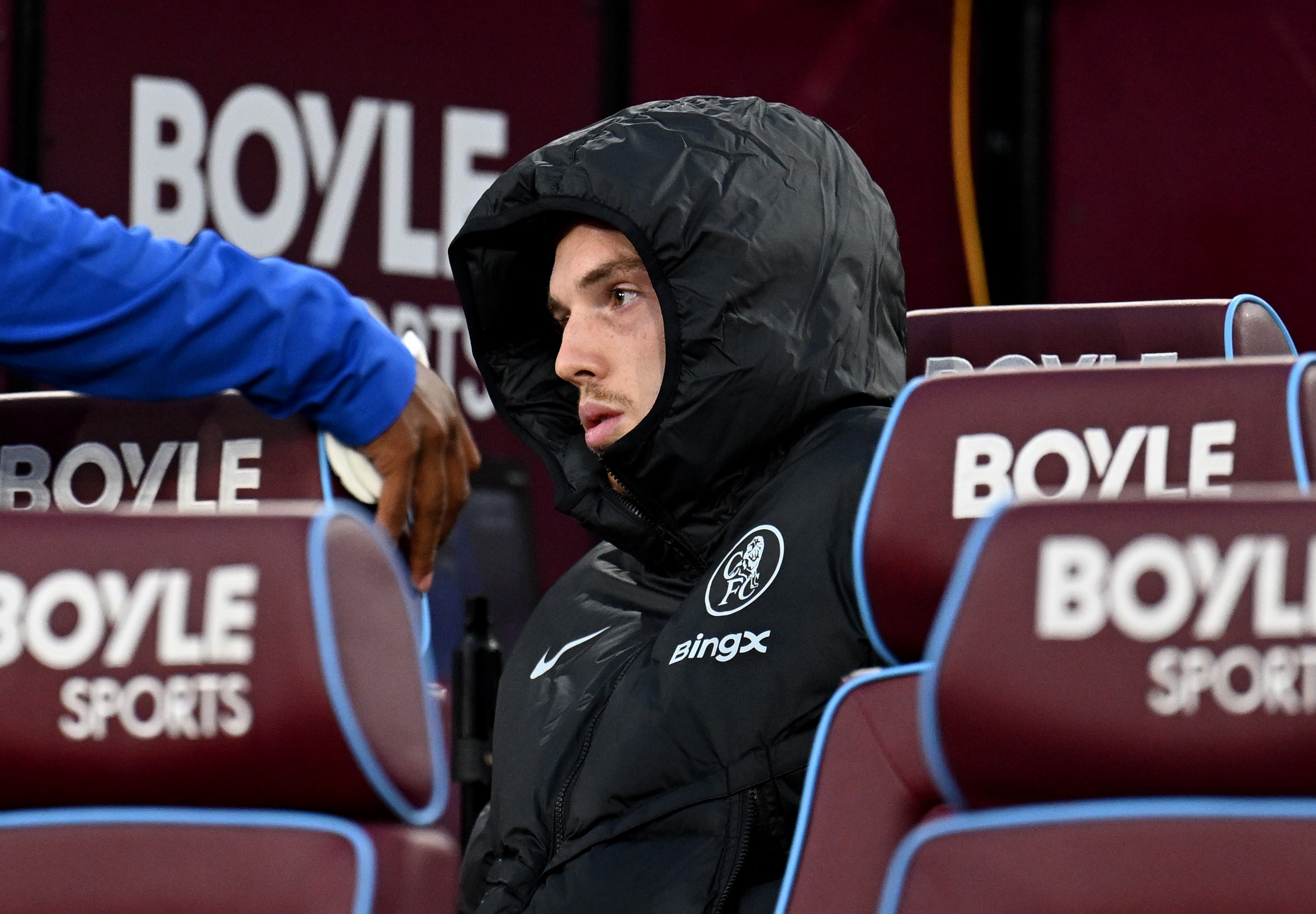 Cole Palmer left the warm-up early and did not feature against West Ham