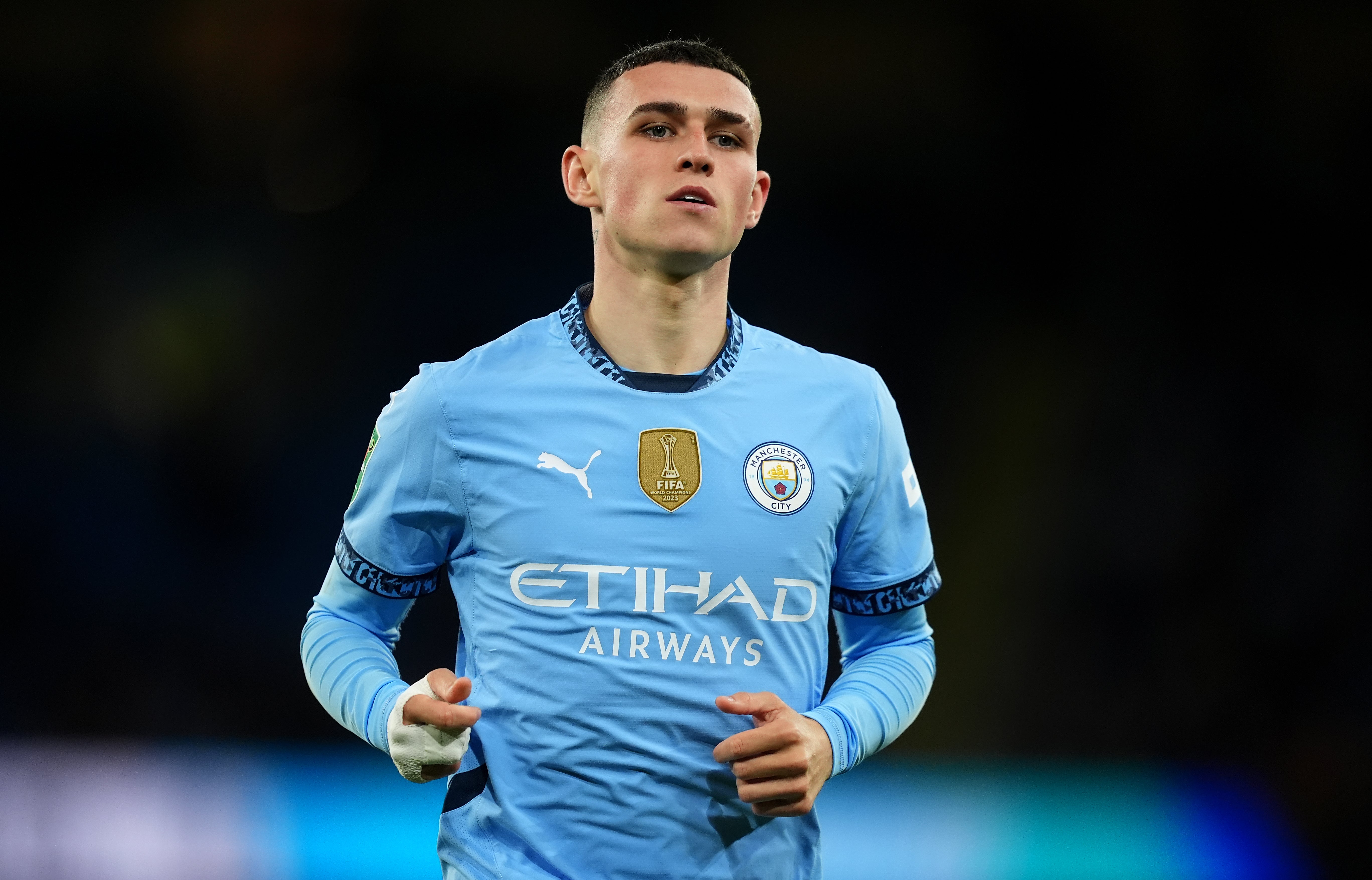 Phil Foden skóroval 19krát v sezóně 2023-24 (Martin Rickett/PA)