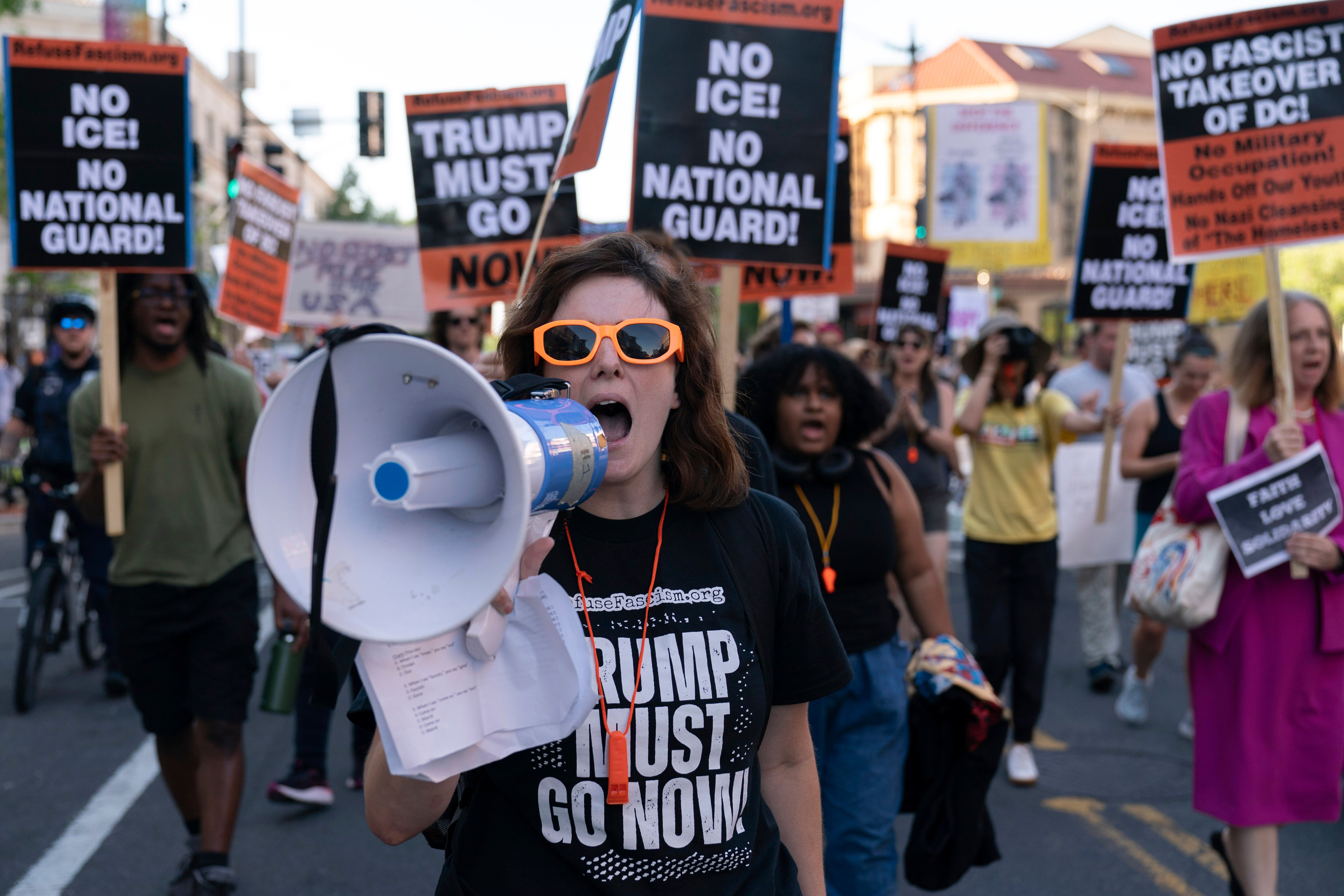 The Trump administration has said there have been more than 700 arrests made in D.C. since the federal takeover