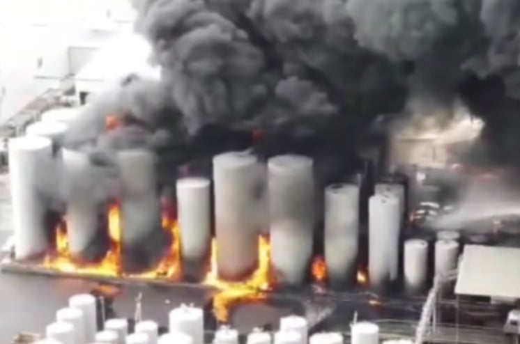 Massive fire and explosion at Louisiana auto supply plant forces evacuations