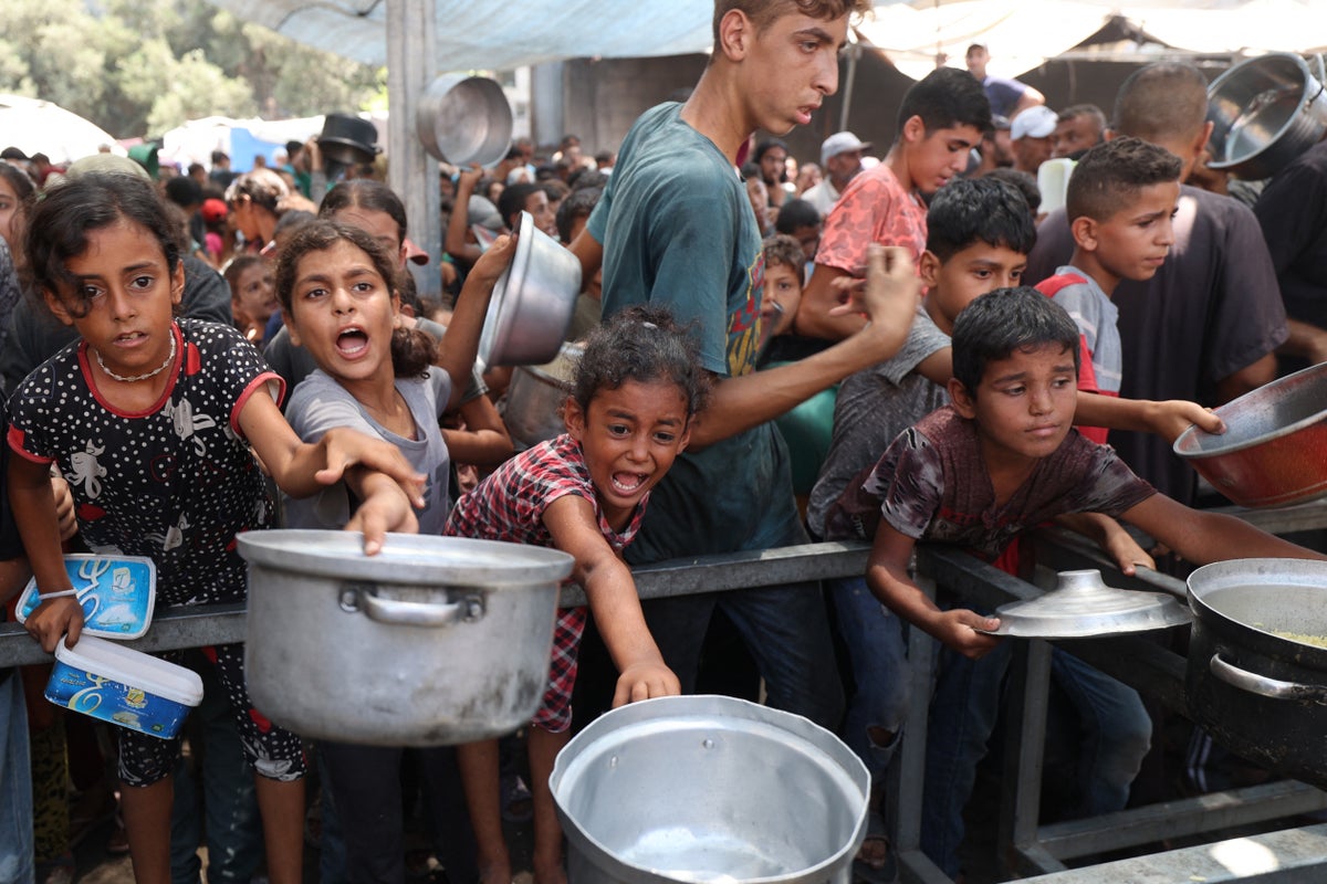 Famine in Gaza declared despite Israeli denials as UN calls it ‘moment of collective shame for world’