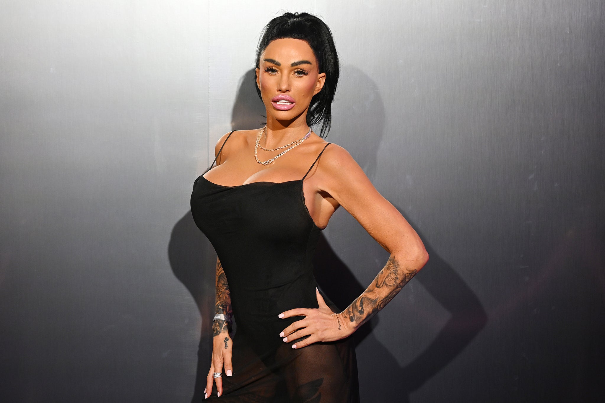 Katie Price pictured in August 2024