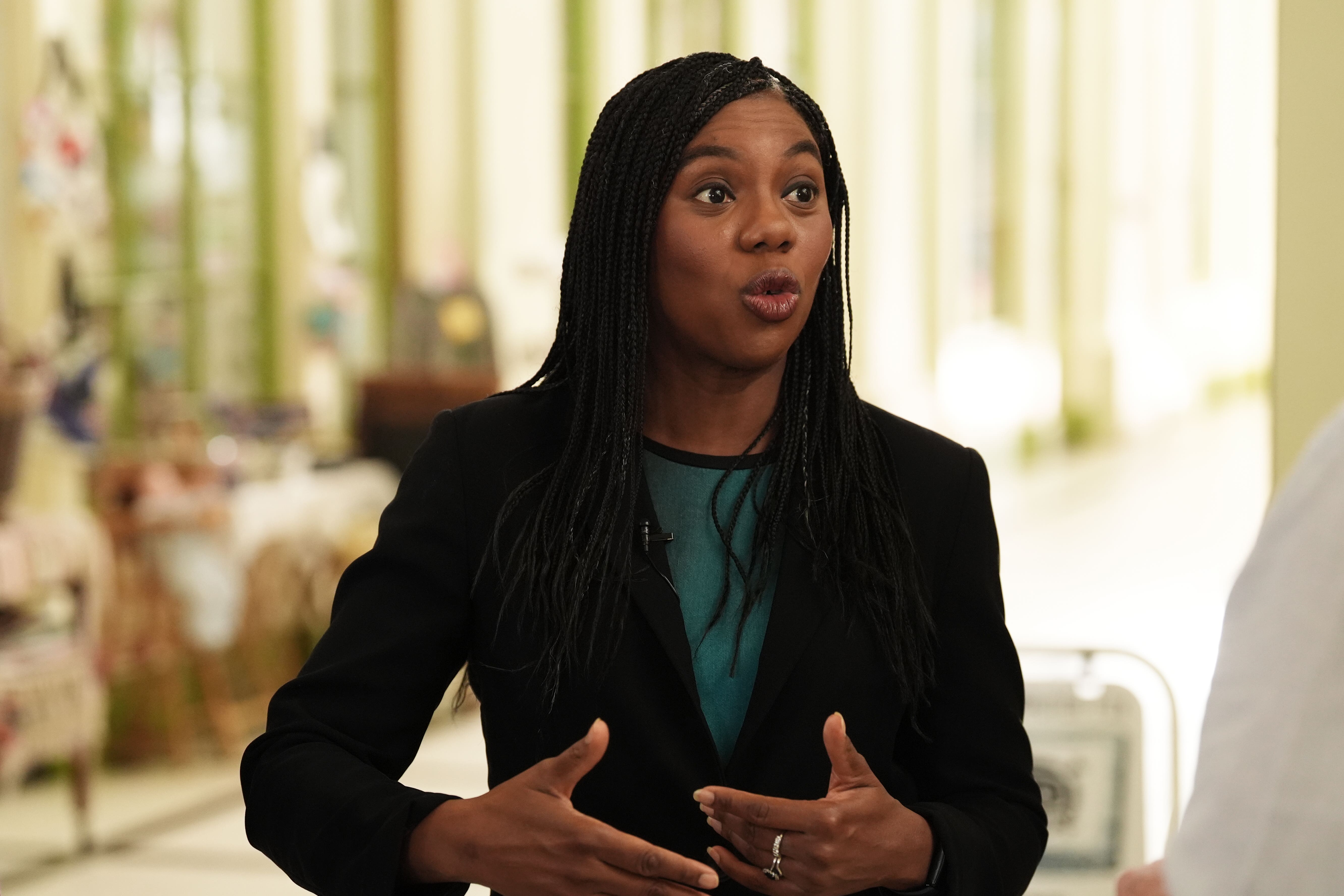 Conservative Party leader Kemi Badenoch (Jonathan Brady/PA)