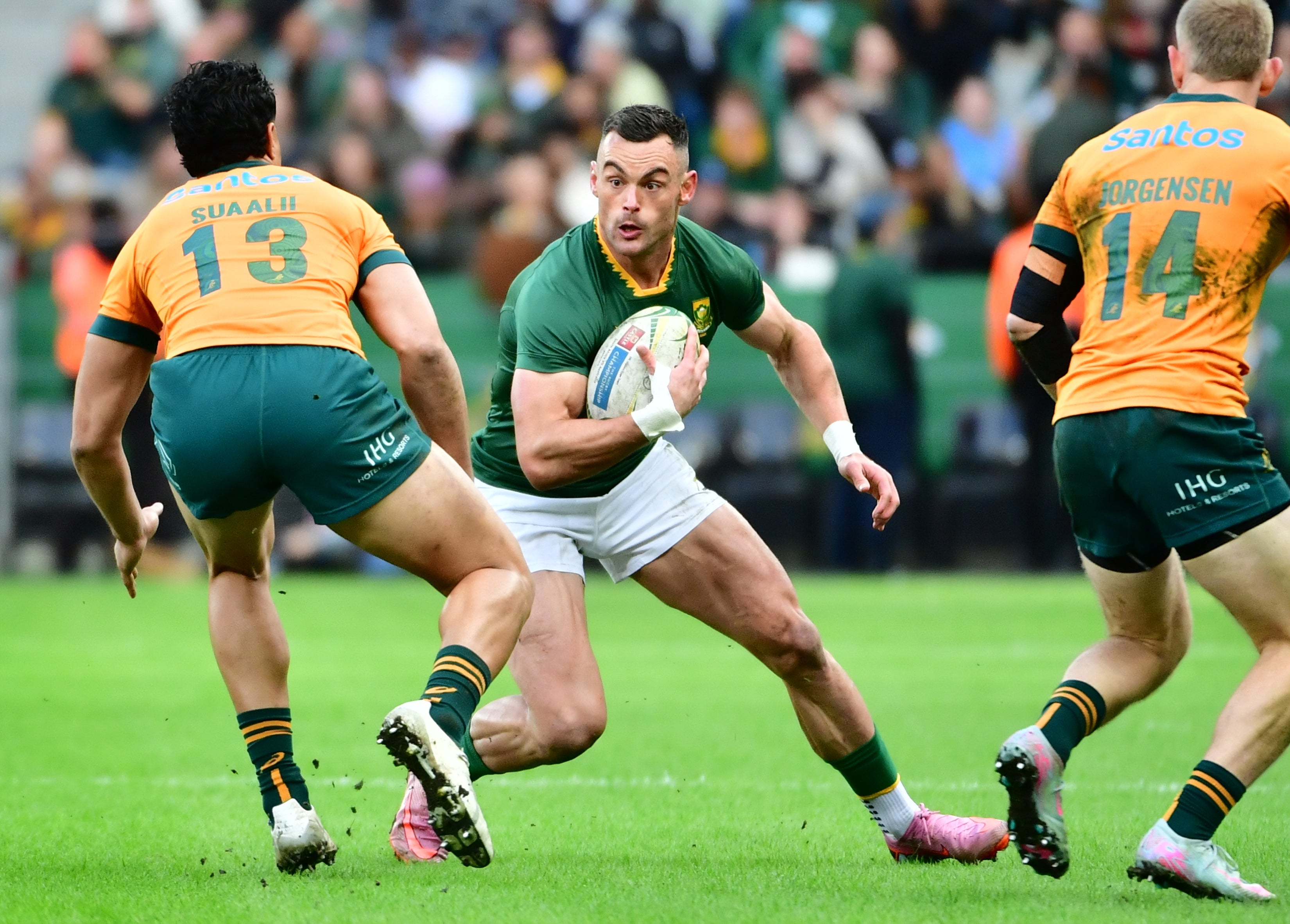 Jesse Kriel (Captain) of South Africa