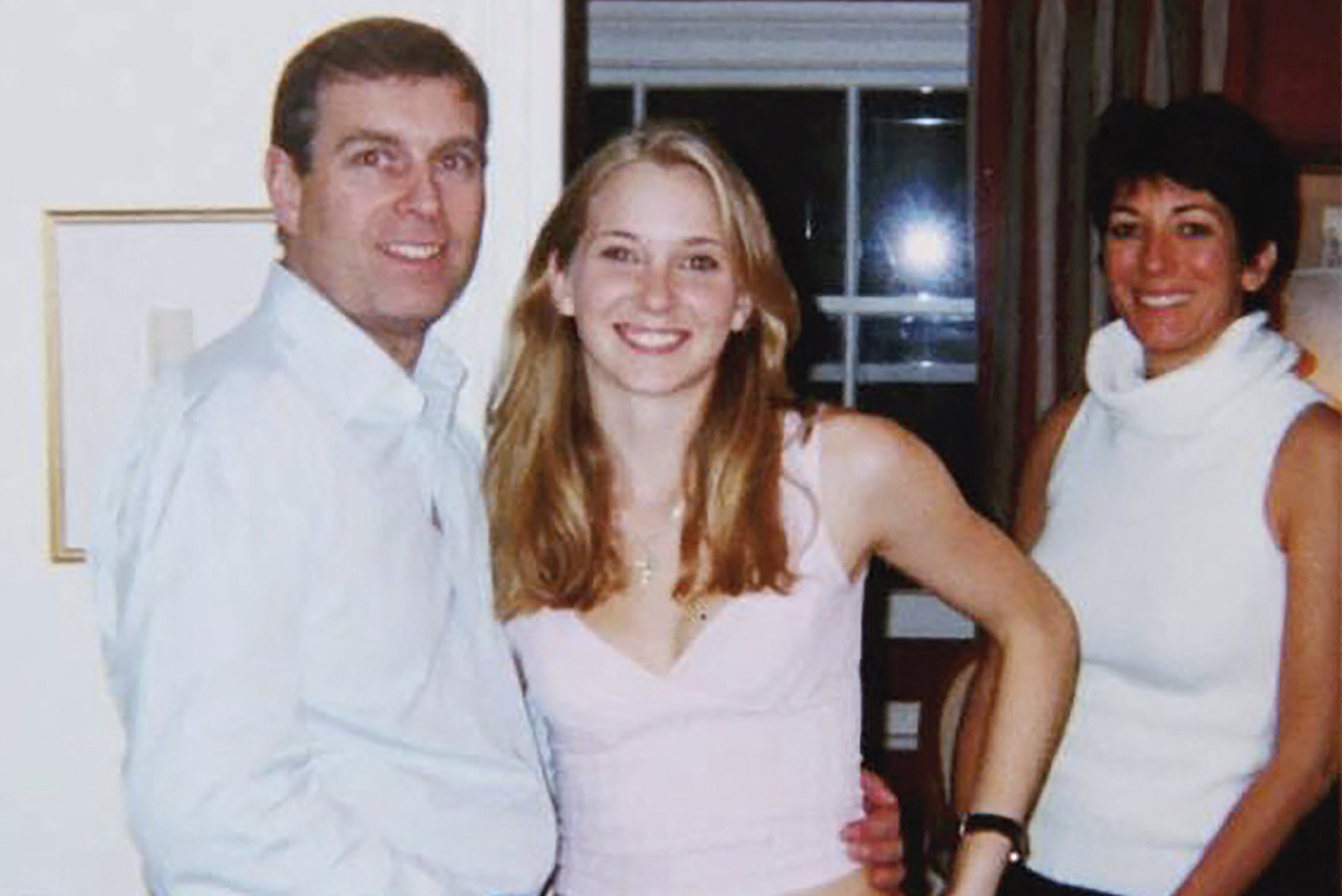 The photograph with Virginia Giuffre is said to have been taken at Ghislaine Maxwell’s London home in 2001