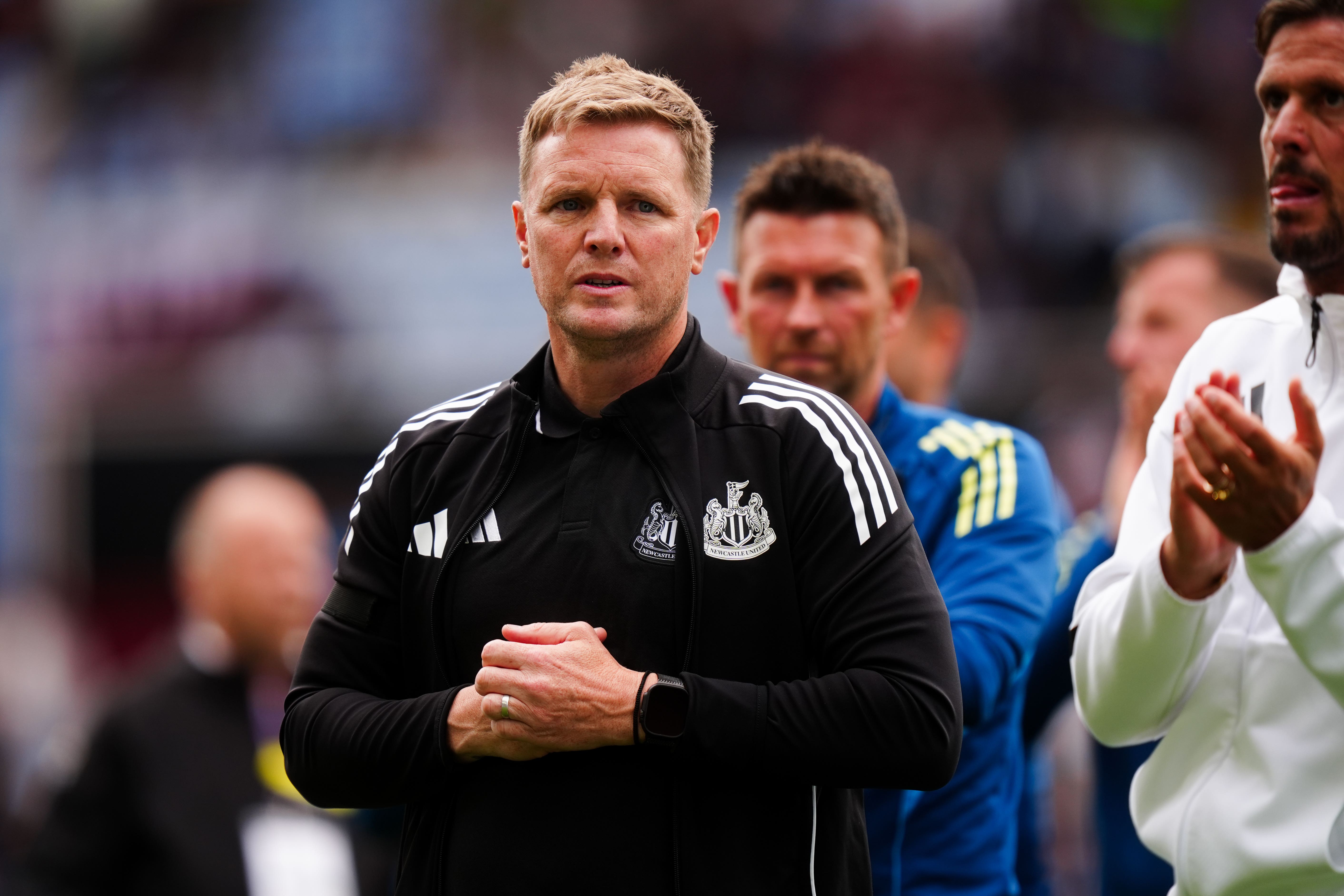 Newcastle boss Eddie Howe does not expect to be left without a senior striker (David Davies/PA)