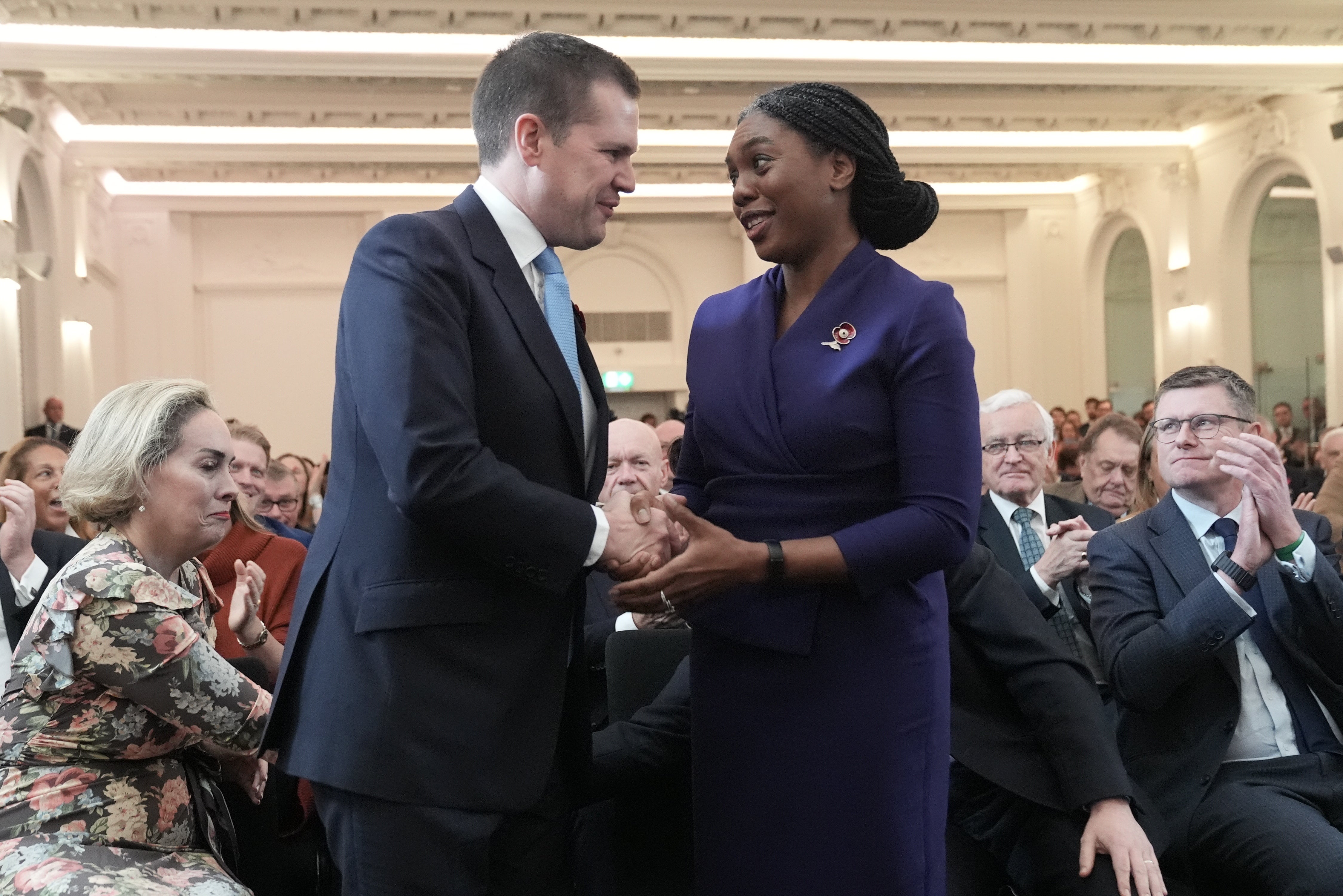 Kemi Badenoch defeated Robert Jenrick in the leadership contest last year