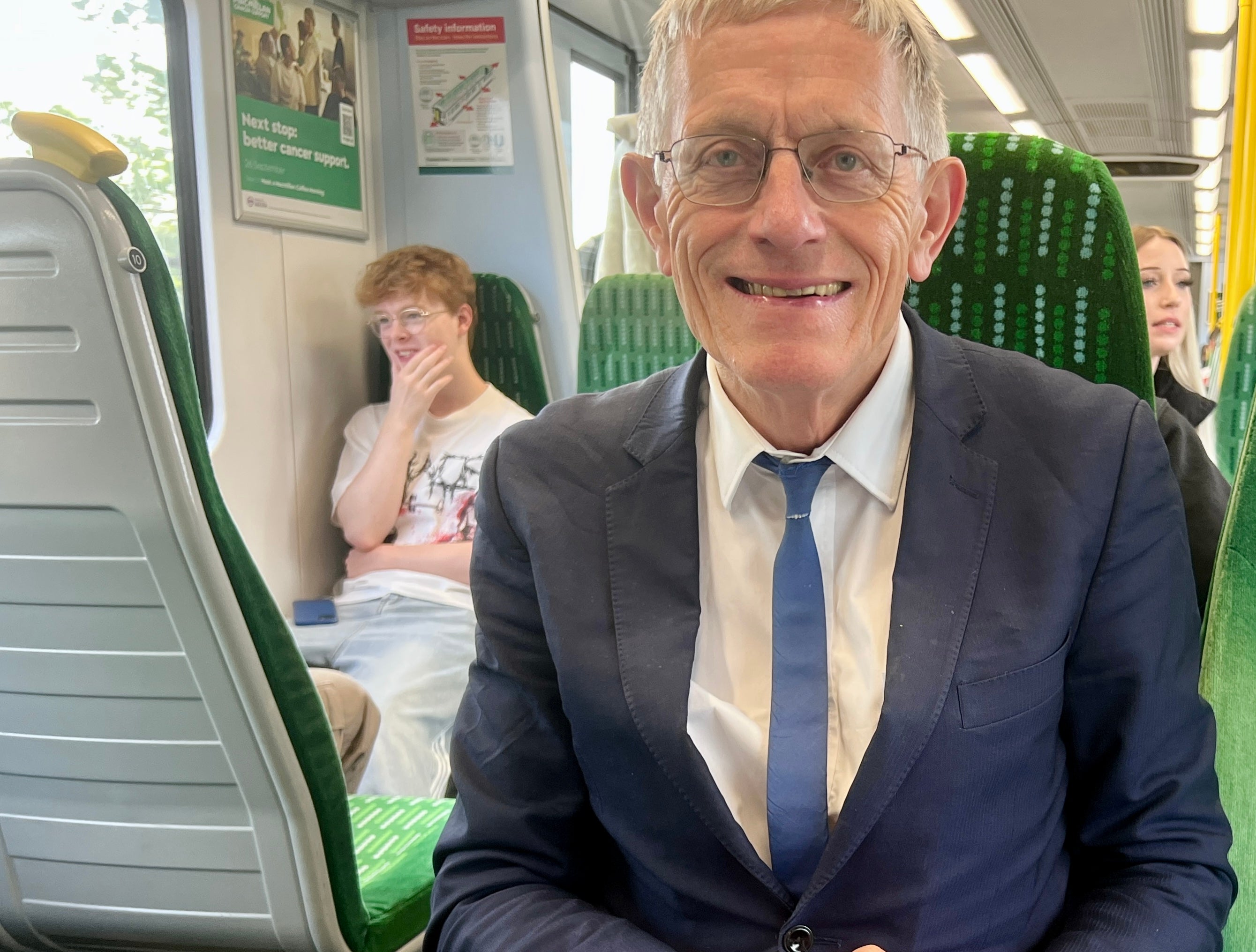 All aboard: 9.36am nonstop train from Birmingham New Street to Birmingham International