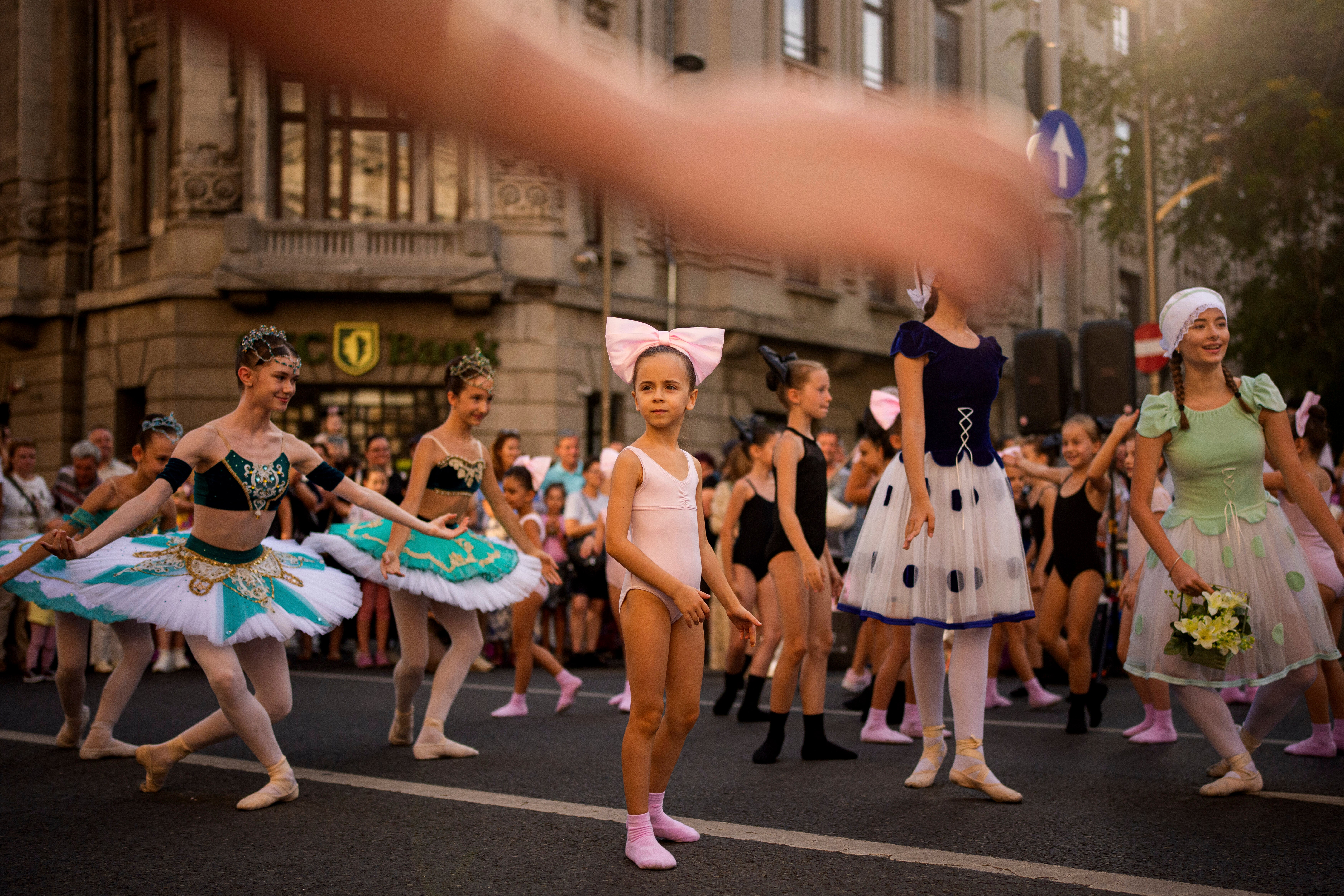 APTOPIX Romania Dance Night