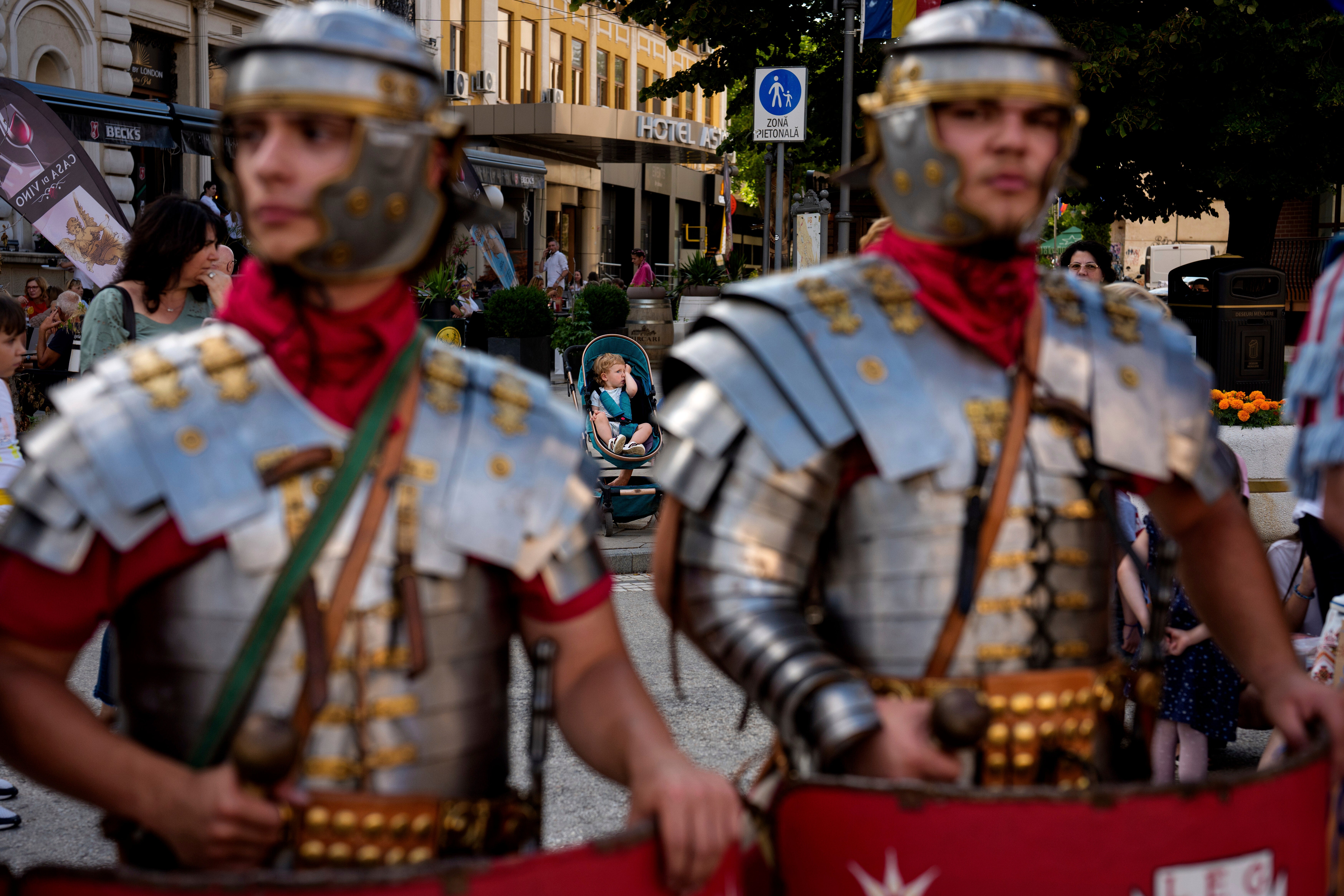 Romania Roman Era History Reenactment