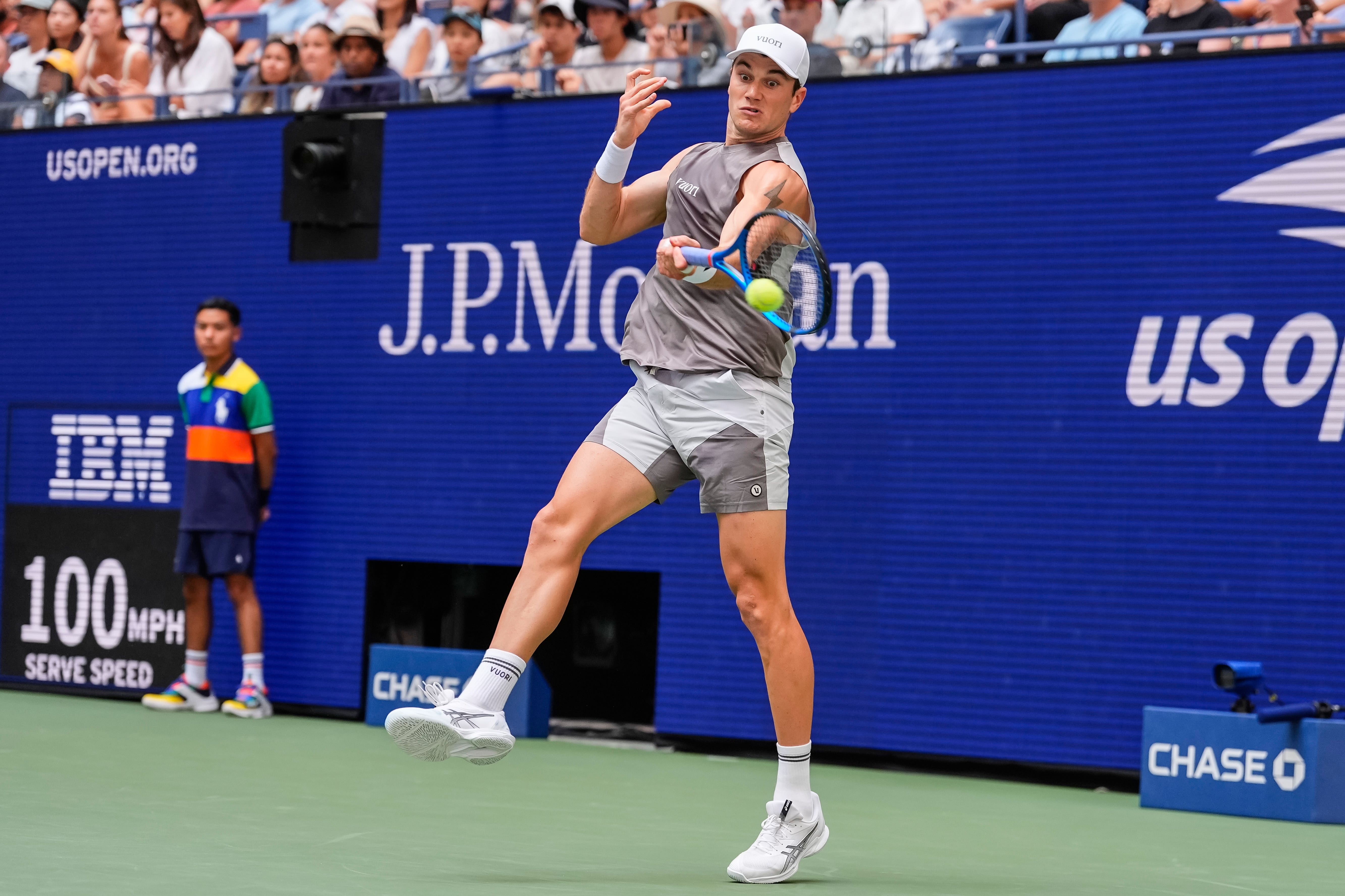 Jack Draper announced himself on the world stage at Flushing Meadows 12 months ago (Yuki Iwamura/AP)