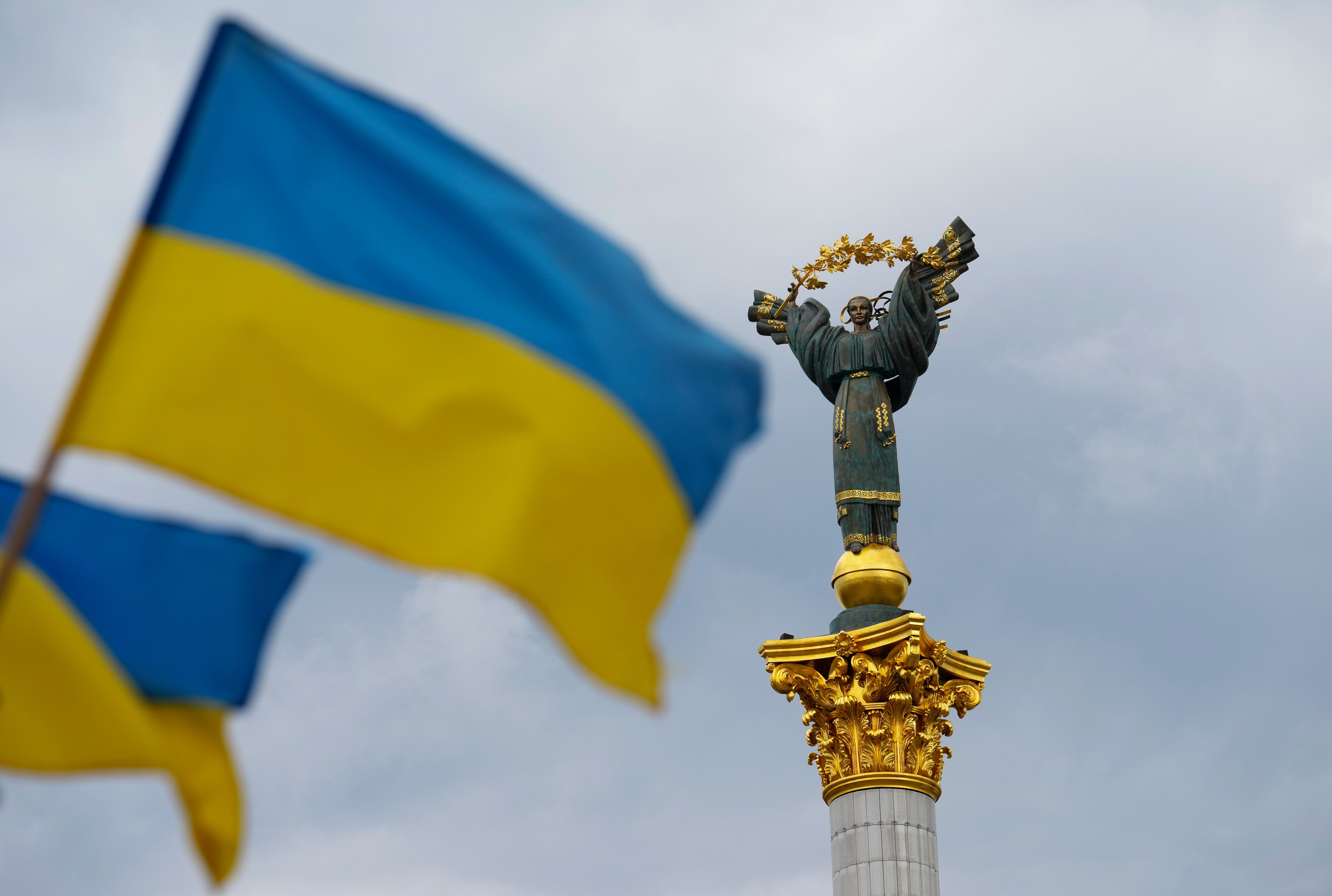 Ukraine is celebrating its declaration of independence from the Soviet Union