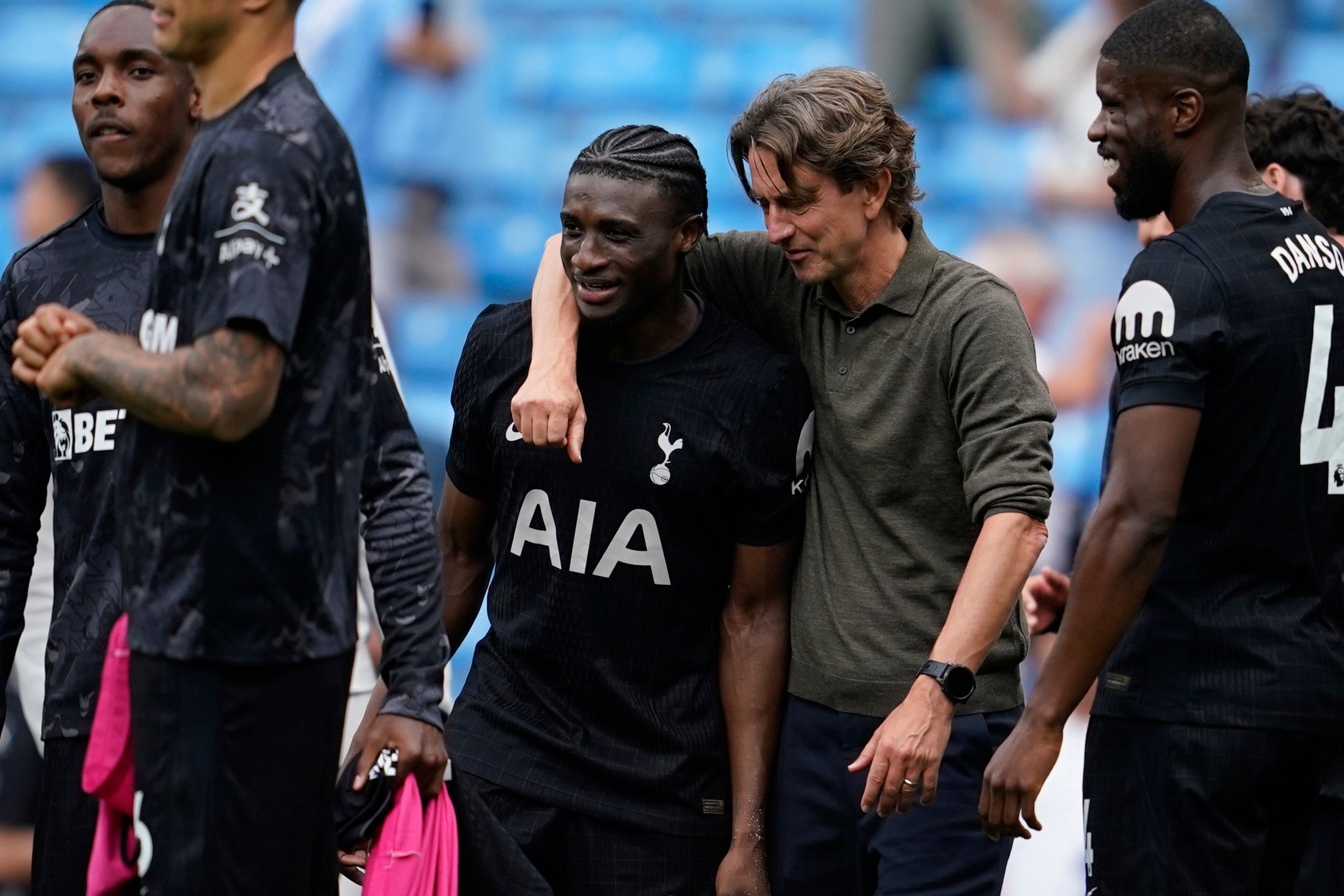 Frank is a good man-manager and hopes to improve Spurs