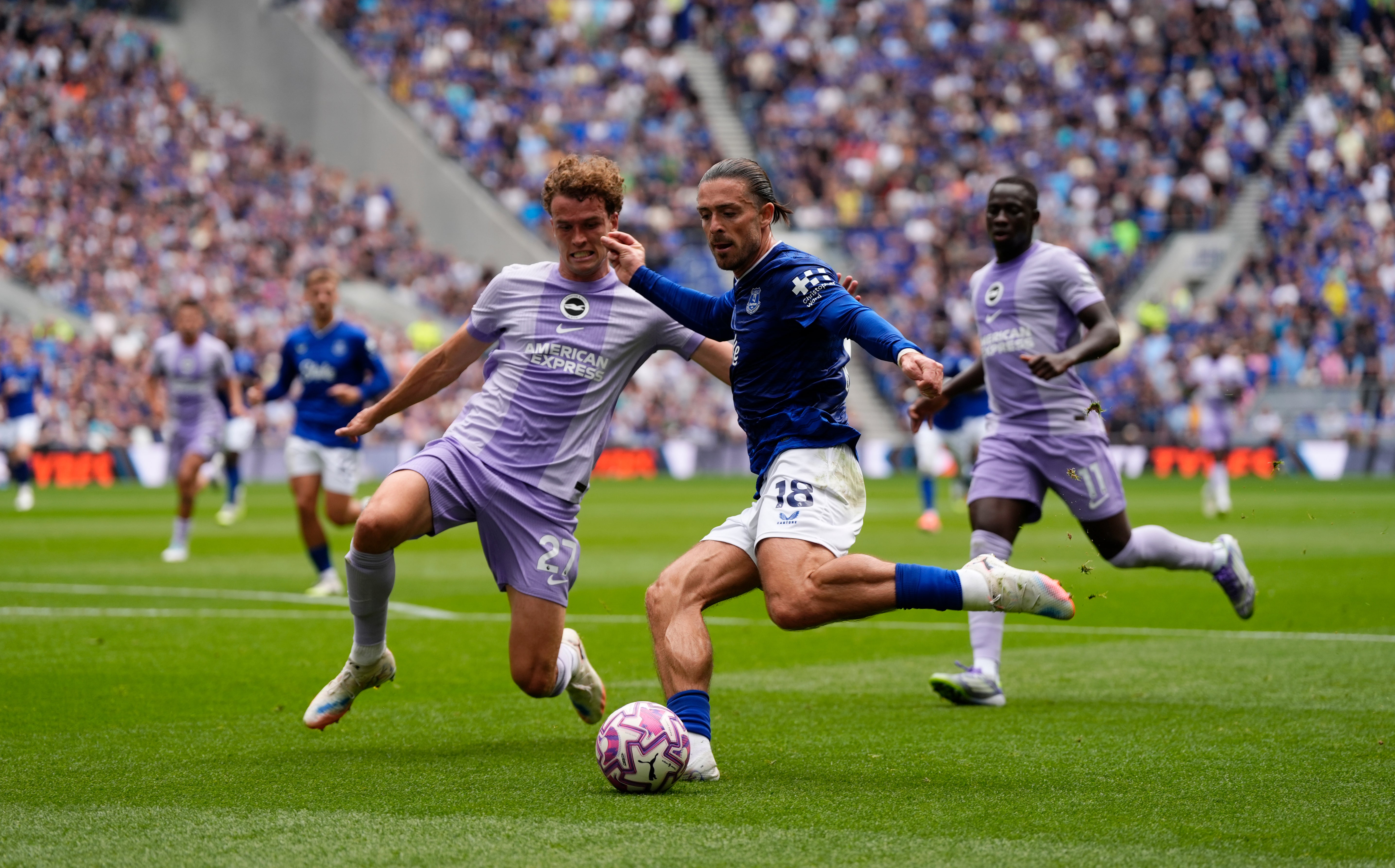 Ndiaye’s goal came courtesy of a Grealish driven cross