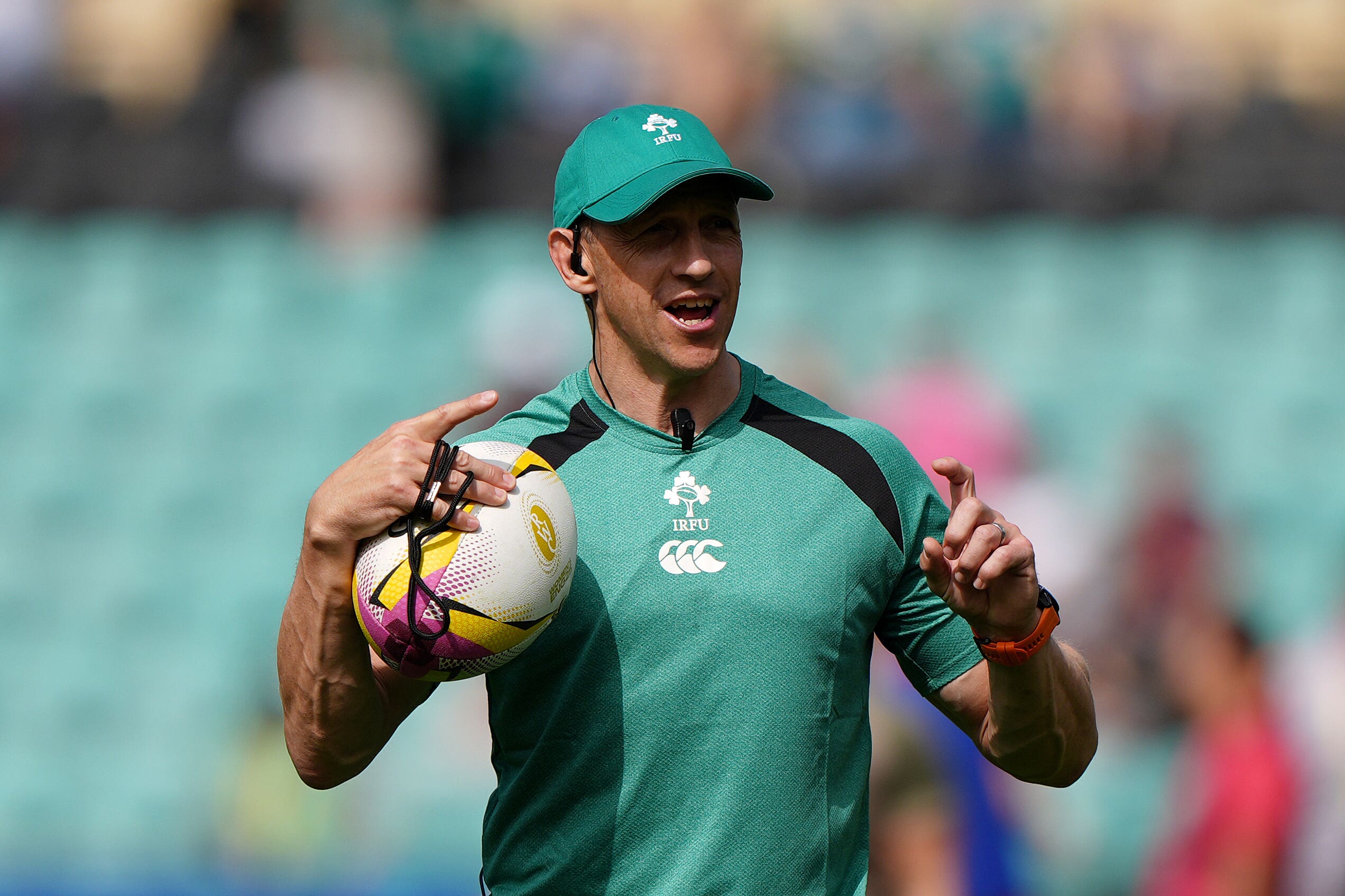 Ireland head coach Scott Bemand (Joe Giddens/PA)