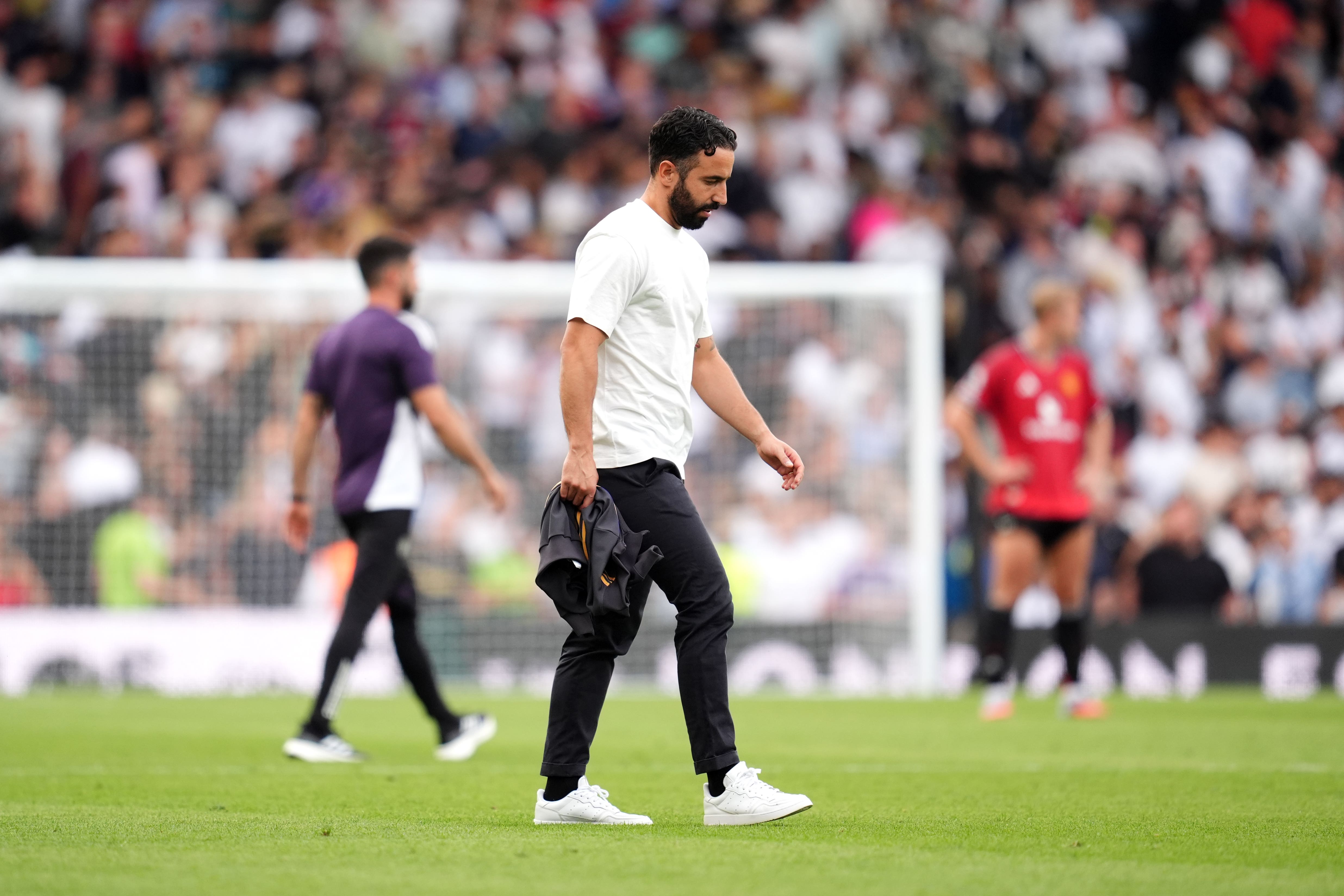 Ruben Amorim’s Manchester United remain winless (Adam Davy/PA)