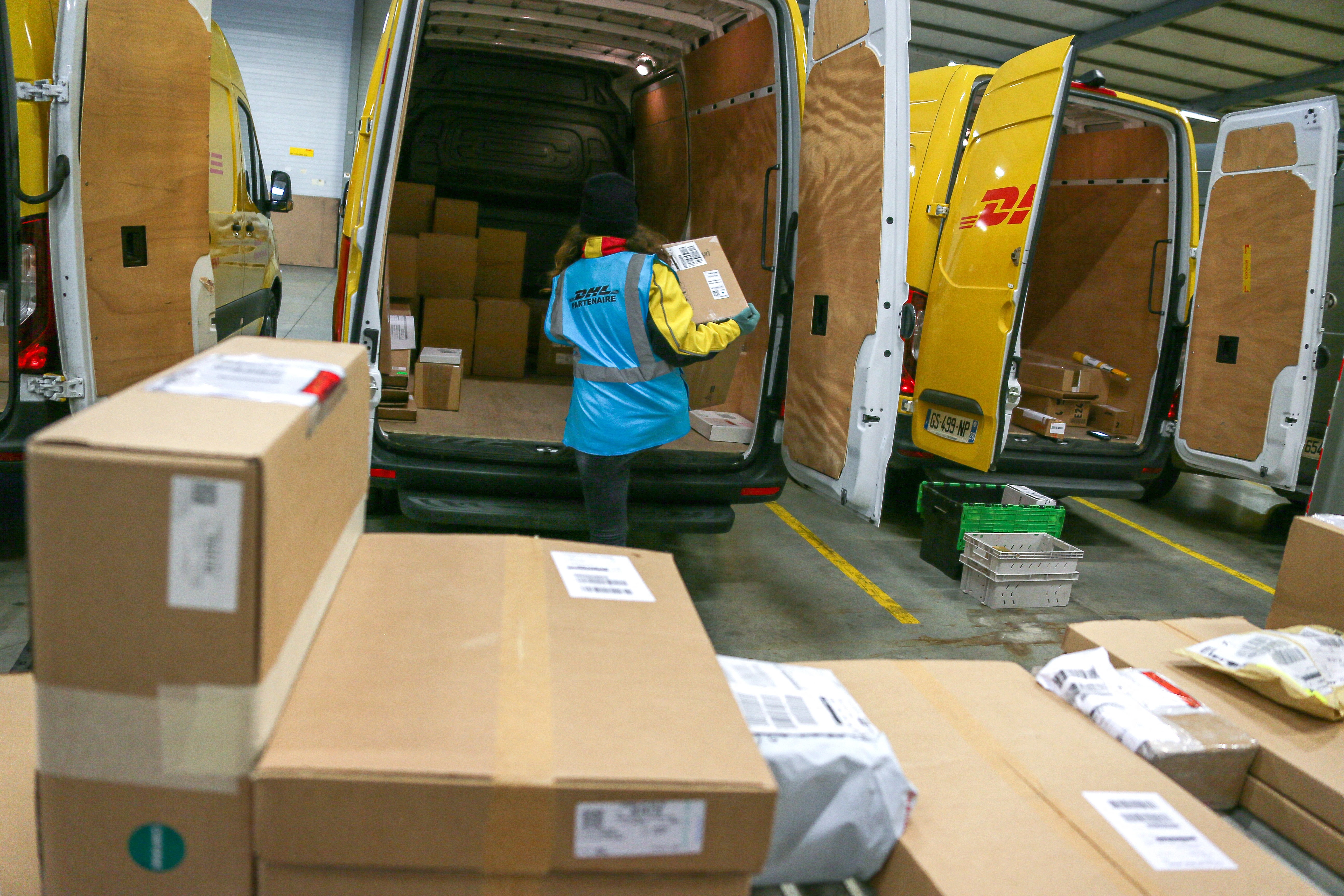 DHL, the largest shipping provider in Europe, said it would ‘no longer be able to accept and transport parcels and postal items containing goods from business customers destined for the US’