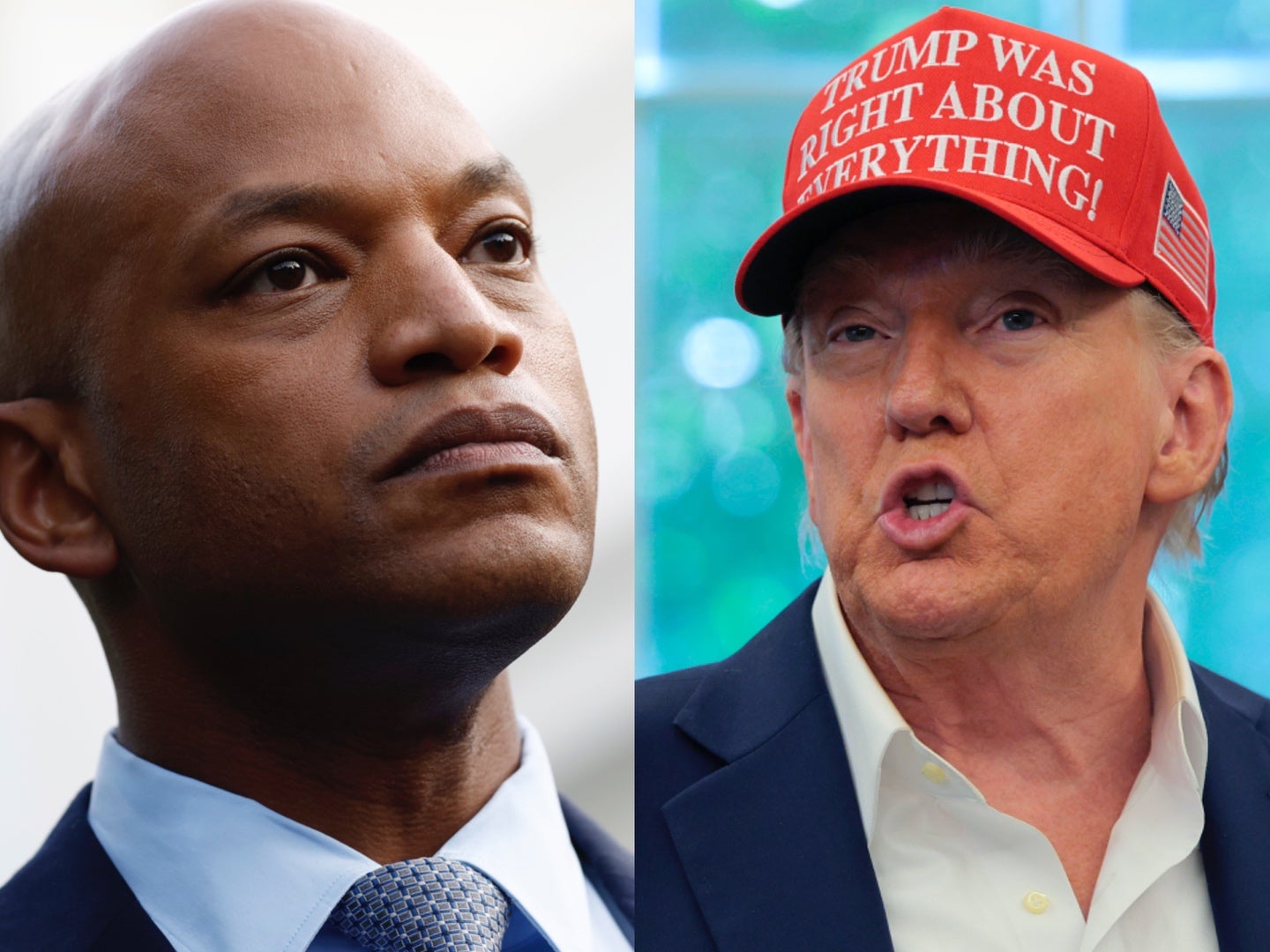 Donald Trump launched two attacks rooted in falsehoods or flat-out lies against Wes Moore, the governor of Maryland, who invited him to visit Baltimore