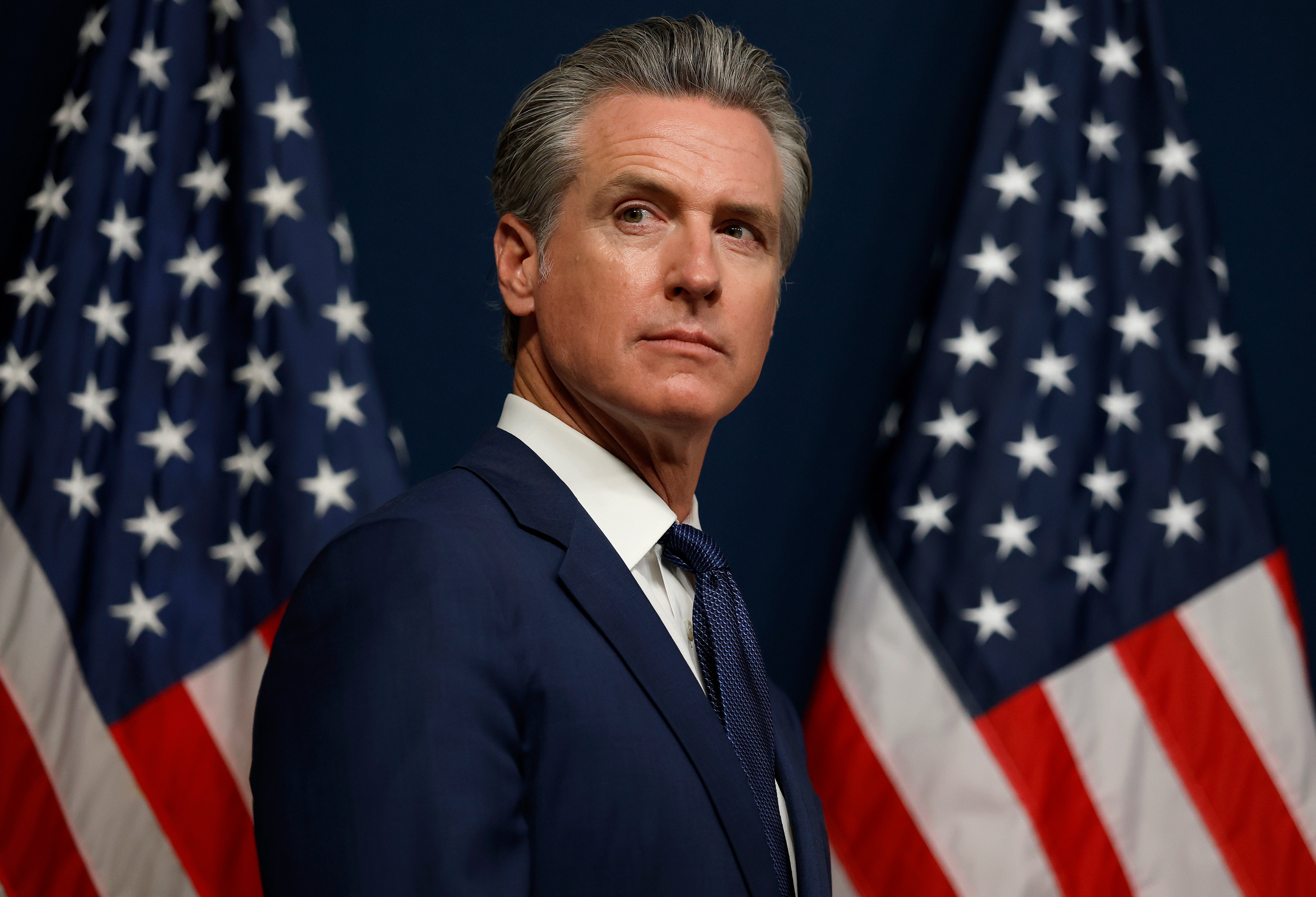 Newsom has been baiting Trump and his MAGA base in recent weeks by imitating the president’s unique style on social media